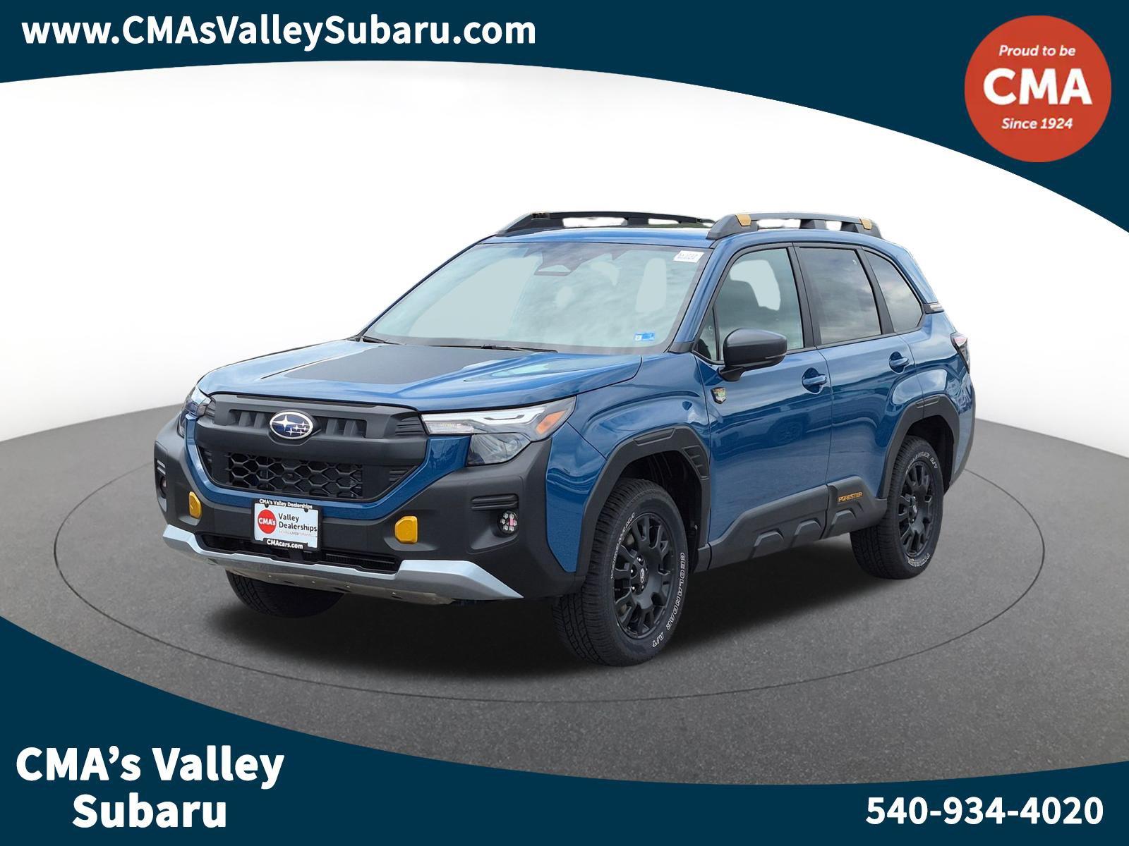 Geyser Blue 2026 Subaru Forester SUV / Crossover All-Wheel Drive Continuously Variable Transmission
