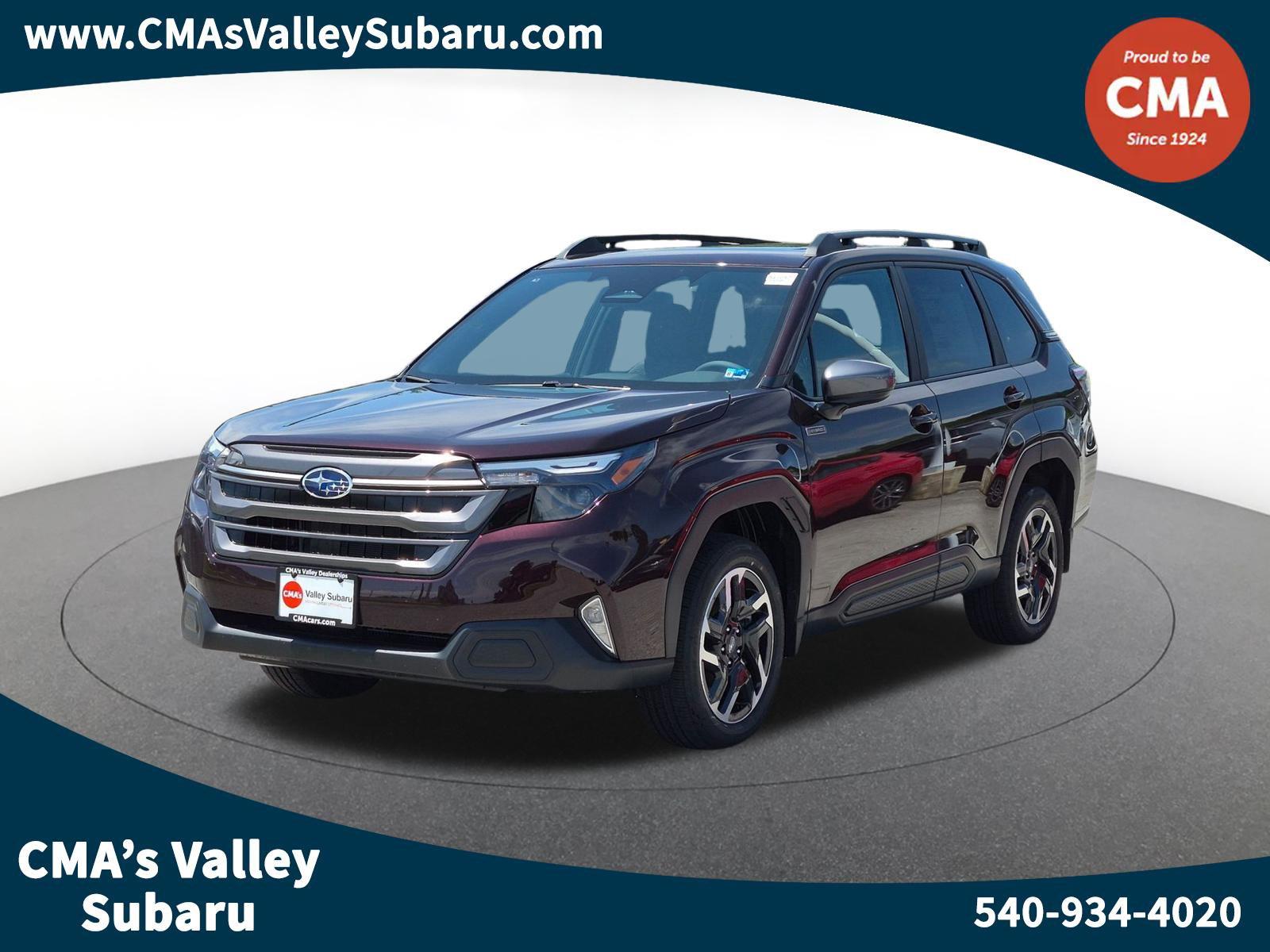 Dark Mahogany Pearl 2026 Subaru Forester Hybrid SUV / Crossover All-Wheel Drive Continuously Variable Transmission