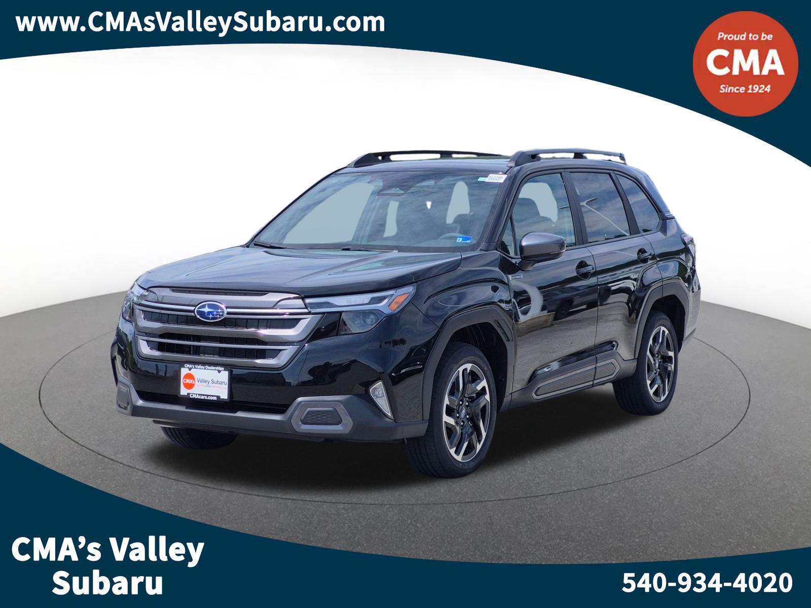 Crystal Black Silica 2026 Subaru Forester Hybrid SUV / Crossover All-Wheel Drive Continuously Variable Transmission