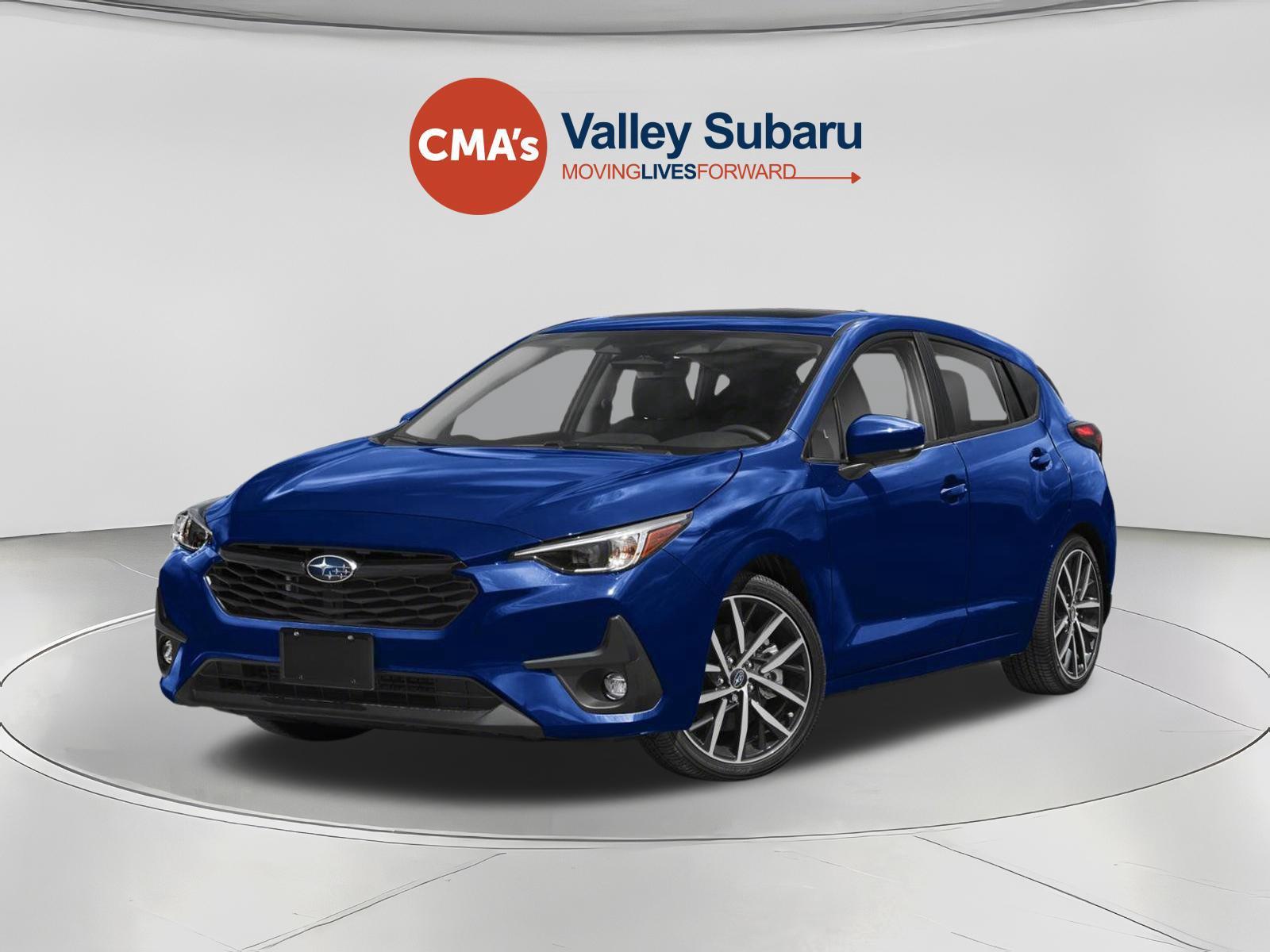 Sapphire Blue Pearl 2026 Subaru Impreza Wagon All-Wheel Drive Continuously Variable Transmission