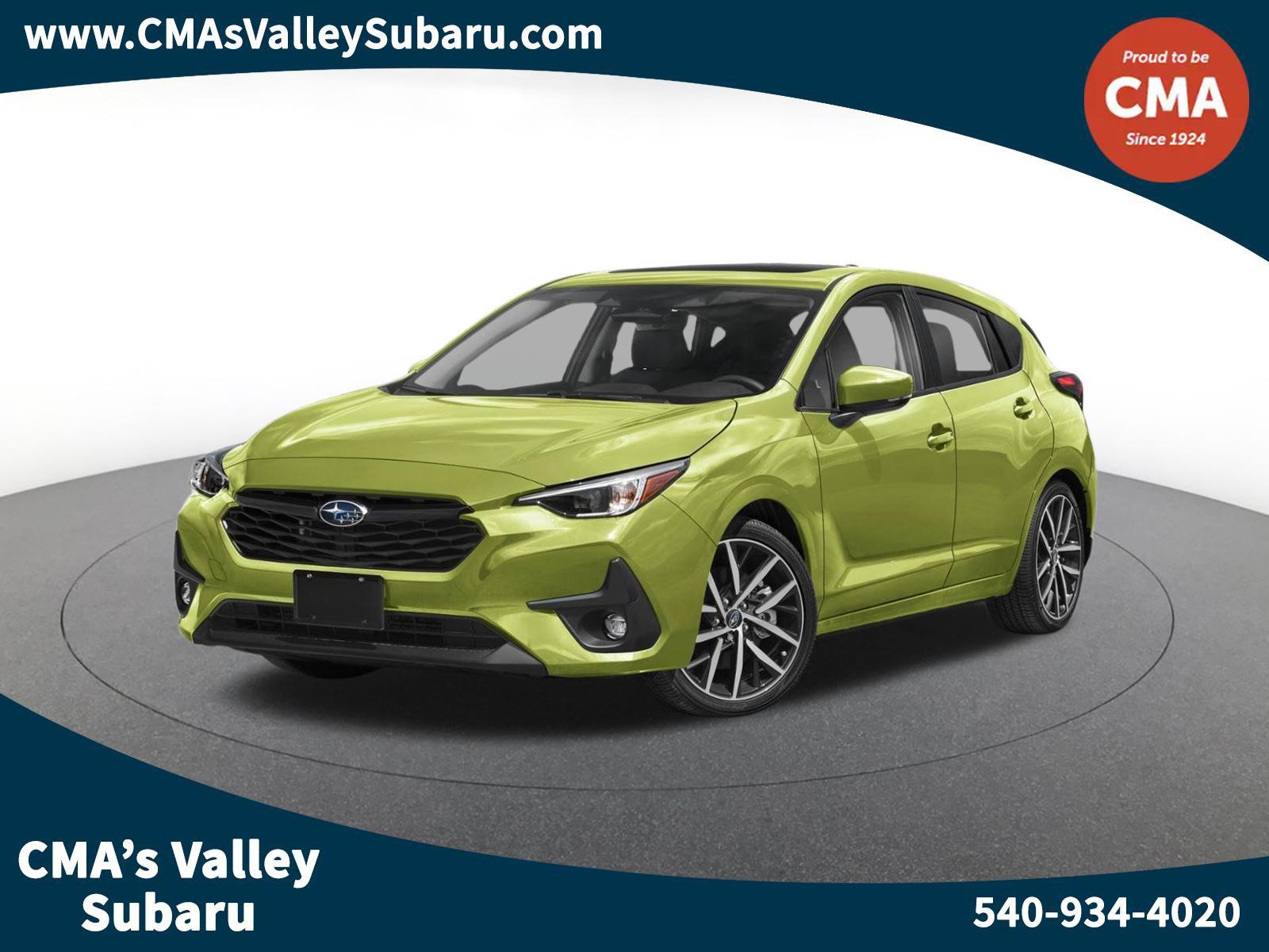 Yellow 2026 Subaru Impreza Sedan  Continuously Variable Transmission