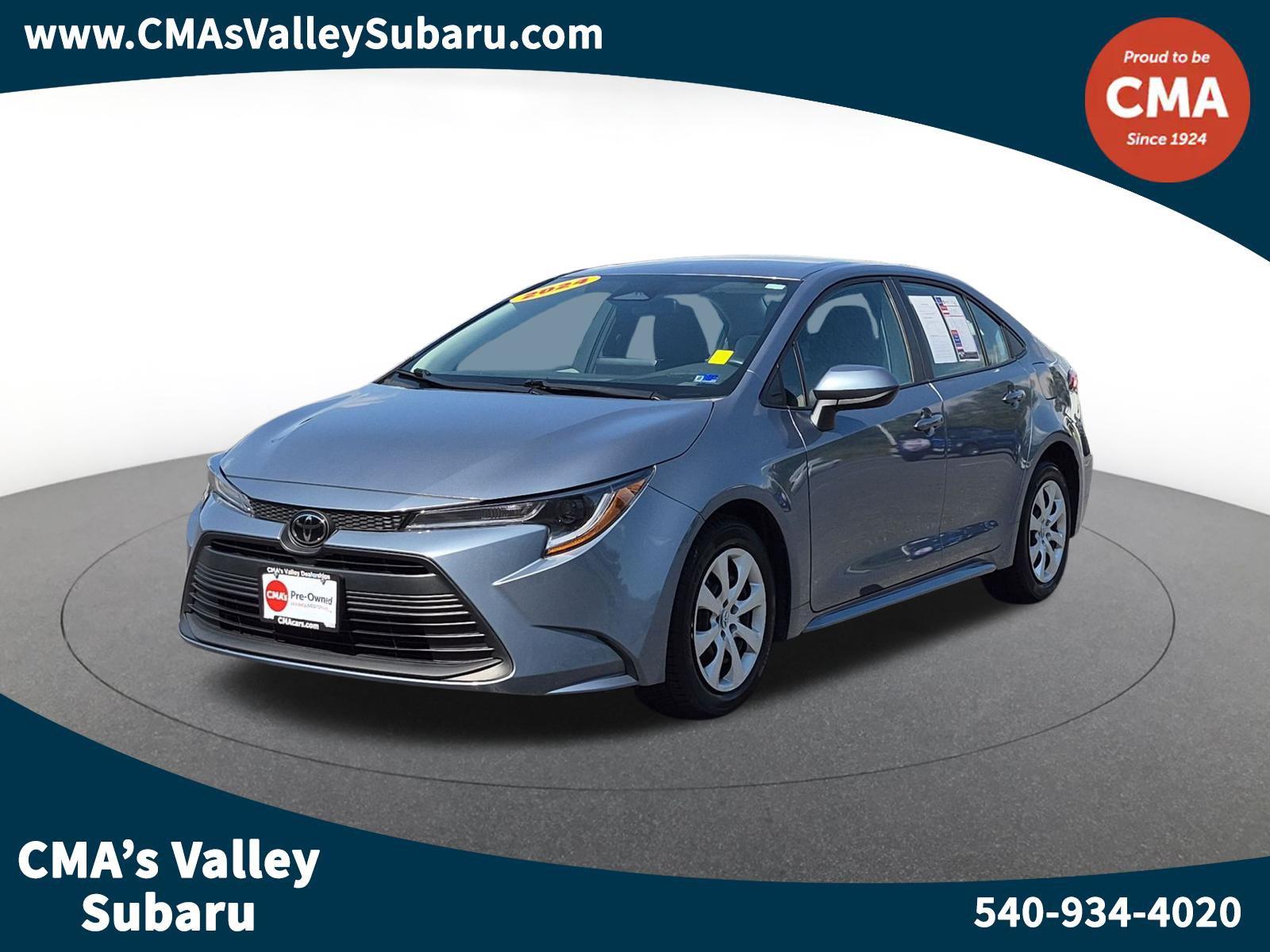 Celestite 2024 Toyota Corolla Sedan Front-Wheel Drive Continuously Variable Transmission