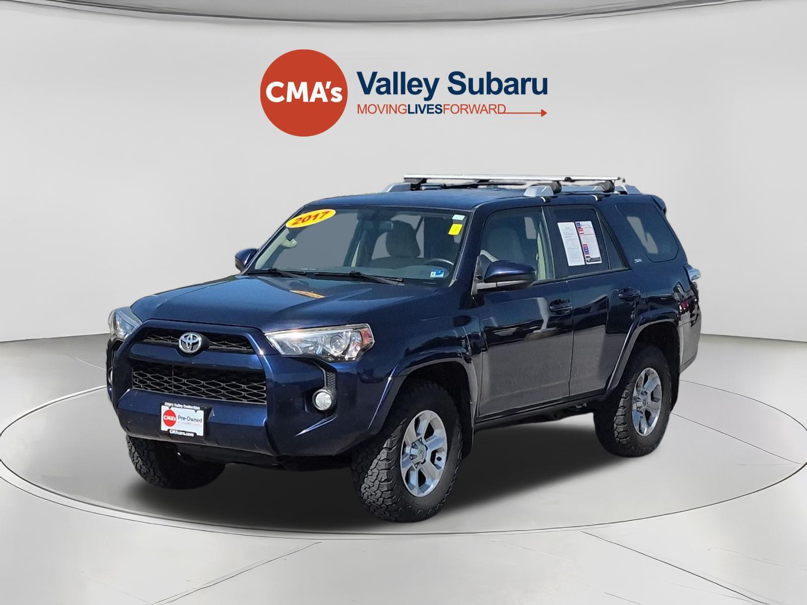 Nautical Blue Metallic 2017 Toyota 4Runner SUV / Crossover Four-Wheel Drive 5-Speed Automatic