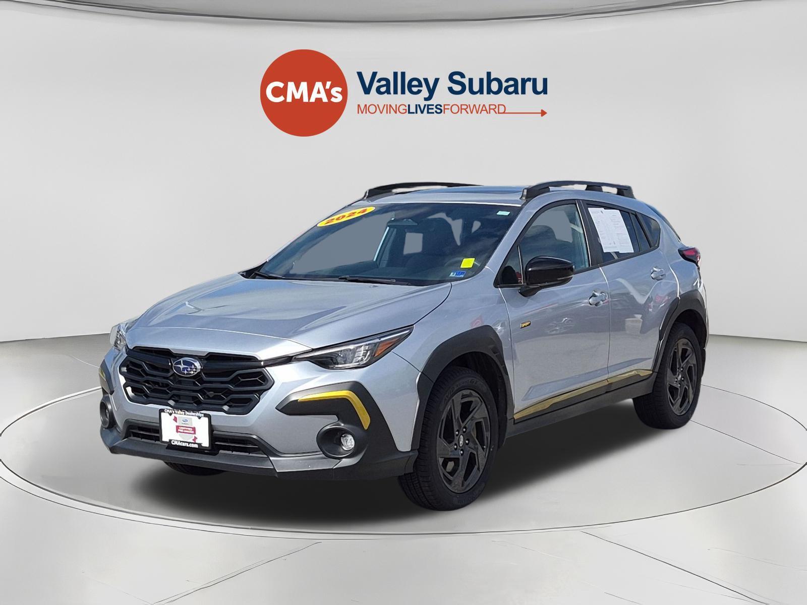 Ice Silver Metallic 2024 Subaru Crosstrek SUV / Crossover All-Wheel Drive Continuously Variable Transmission