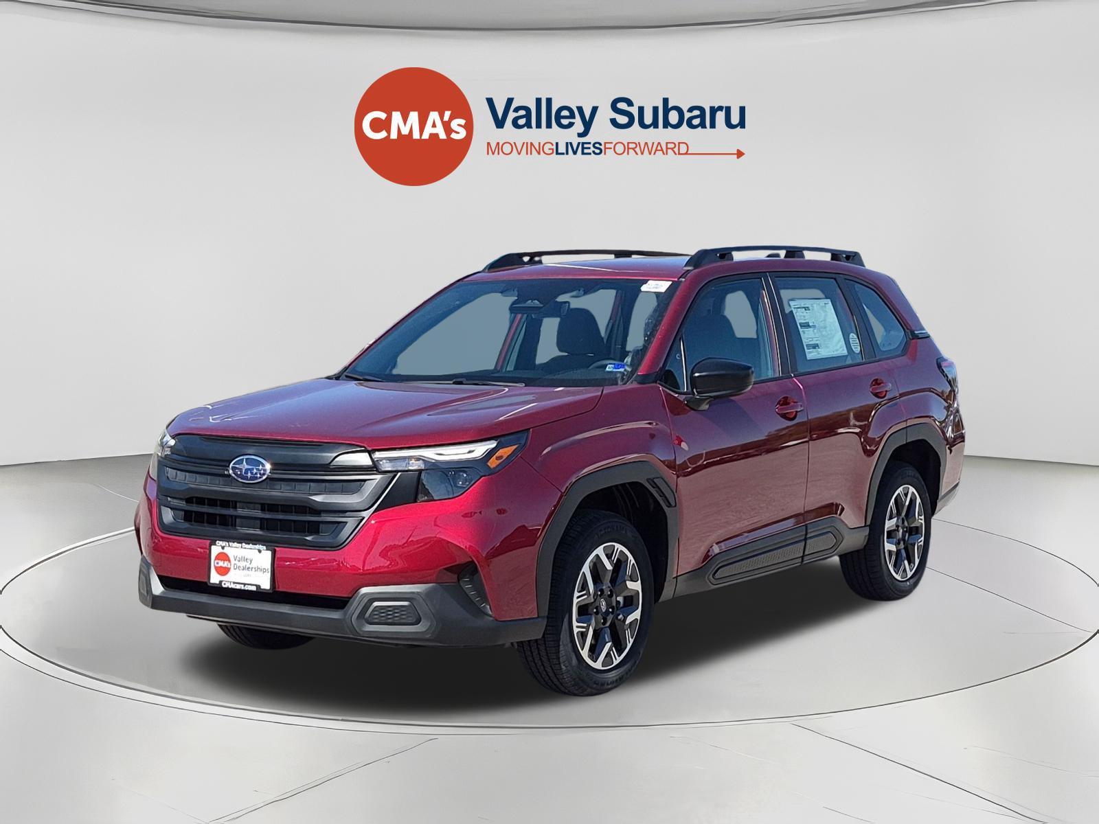 Crimson Red Pearl 2026 Subaru Forester SUV / Crossover All-Wheel Drive Continuously Variable Transmission