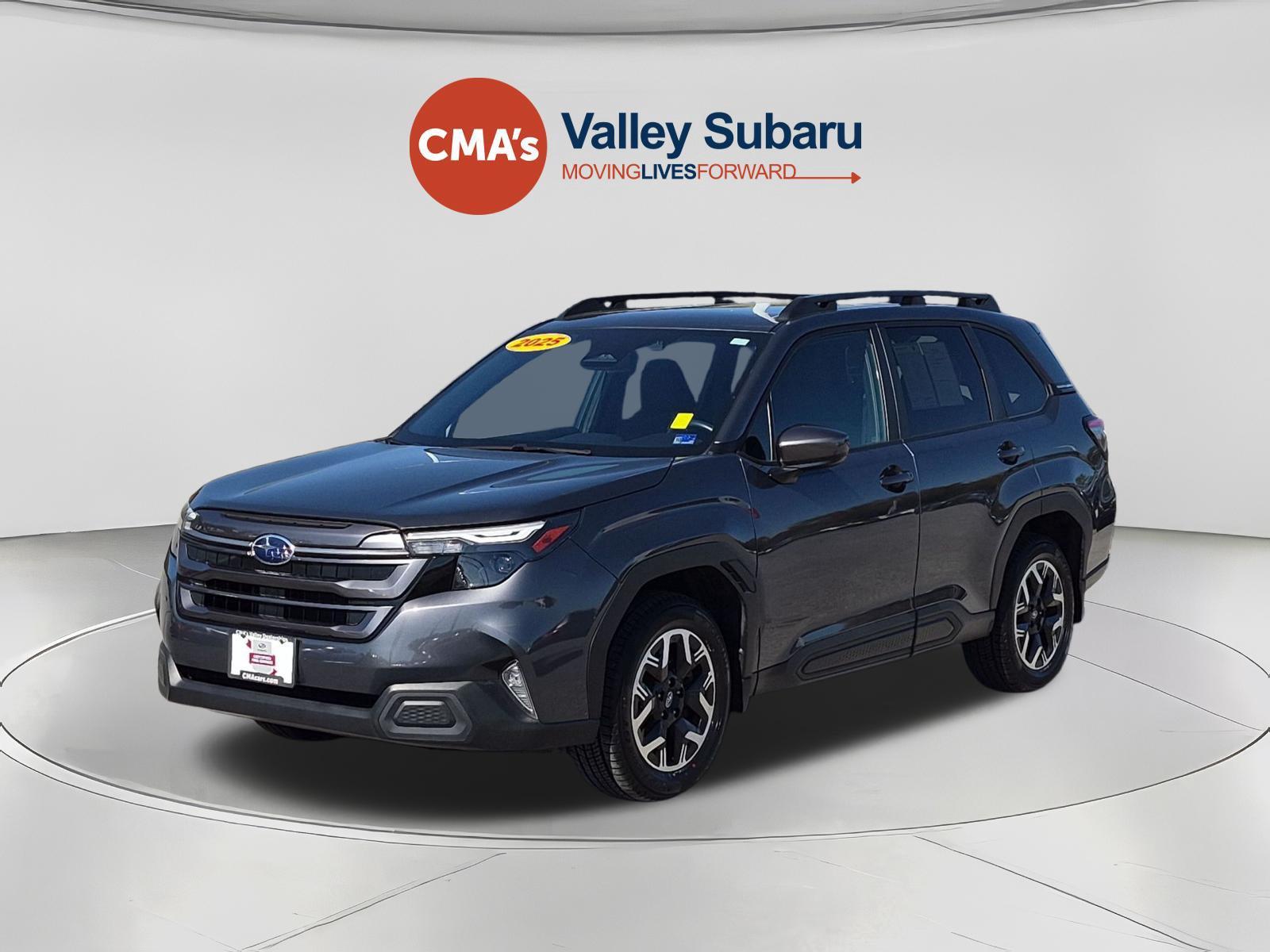 Magnetite Gray Metallic 2025 Subaru Forester SUV / Crossover All-Wheel Drive Continuously Variable Transmission
