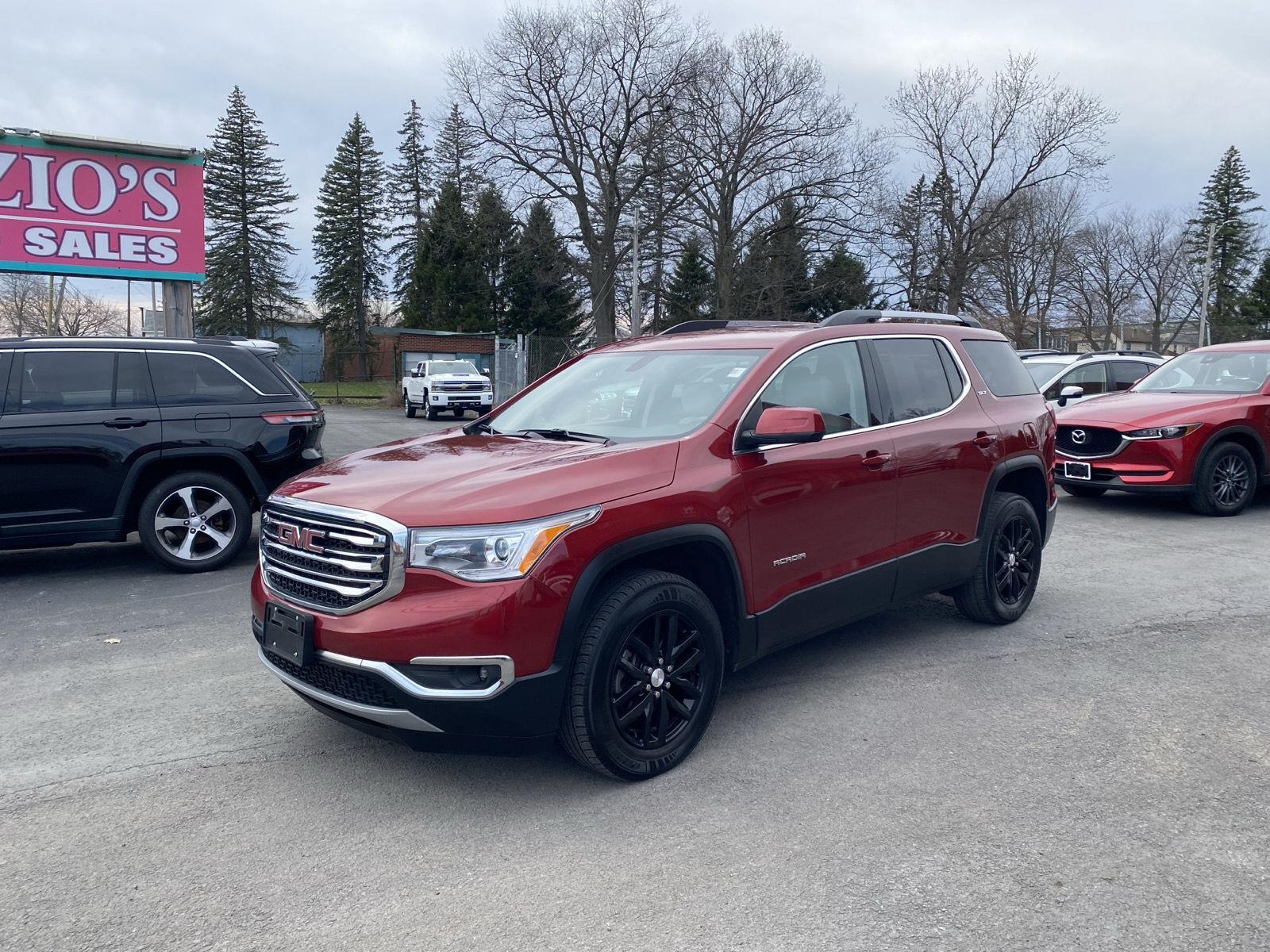 Red Quartz Tintcoat 2019 GMC Acadia SLT-1 AWD SUV / Crossover Four-Wheel Drive 6-Speed Automatic