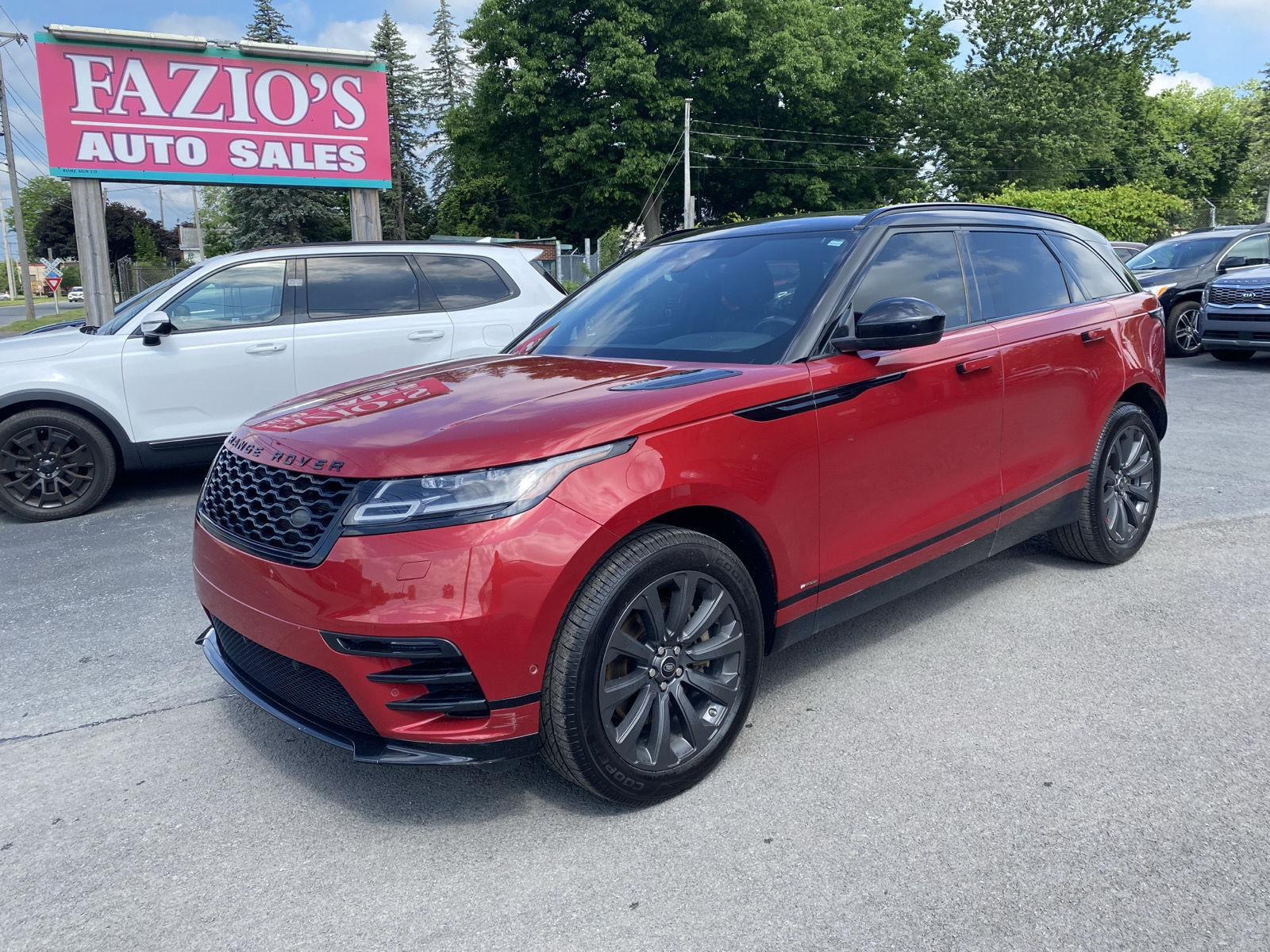 Firenze Red 2018 Land Rover Range Rover Velar P380 R-Dynamic SE SUV / Crossover All-Wheel Drive Automatic
