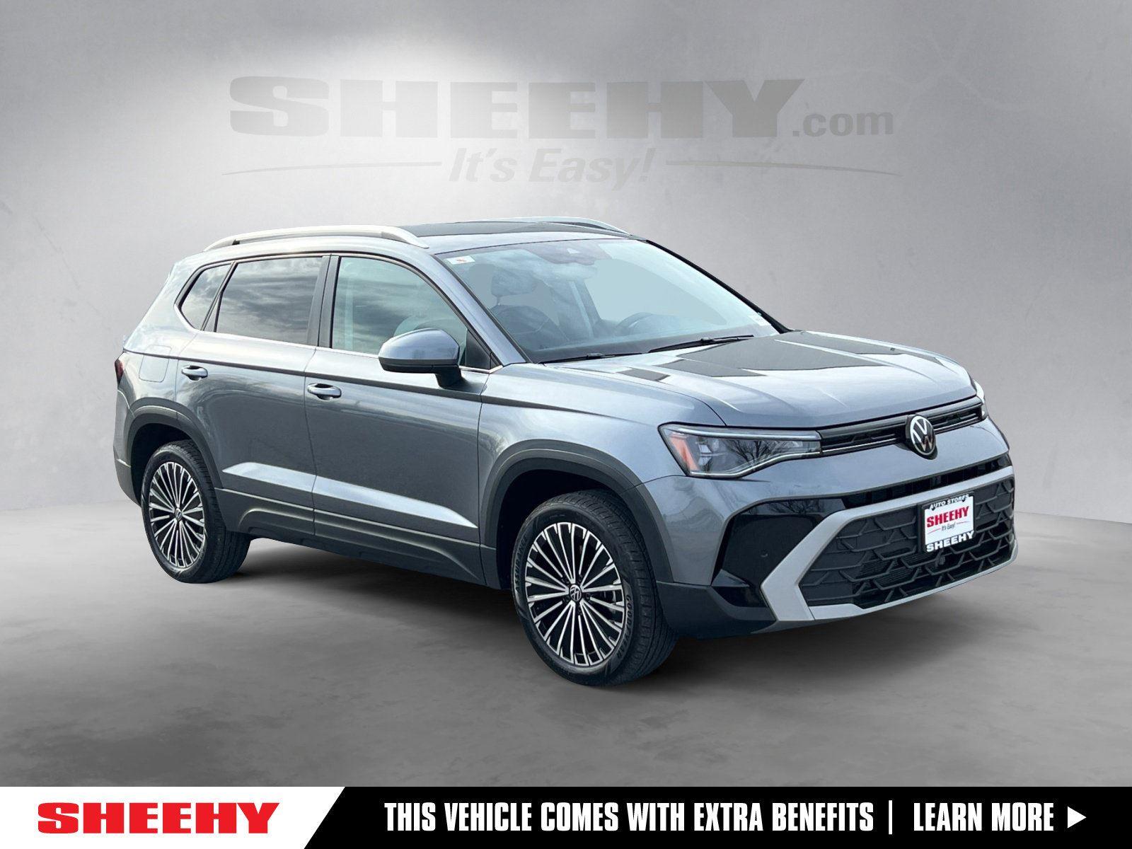 Platinum Gray Metallic 2025 Volkswagen Taos SE FWD SUV / Crossover Front-Wheel Drive Automatic