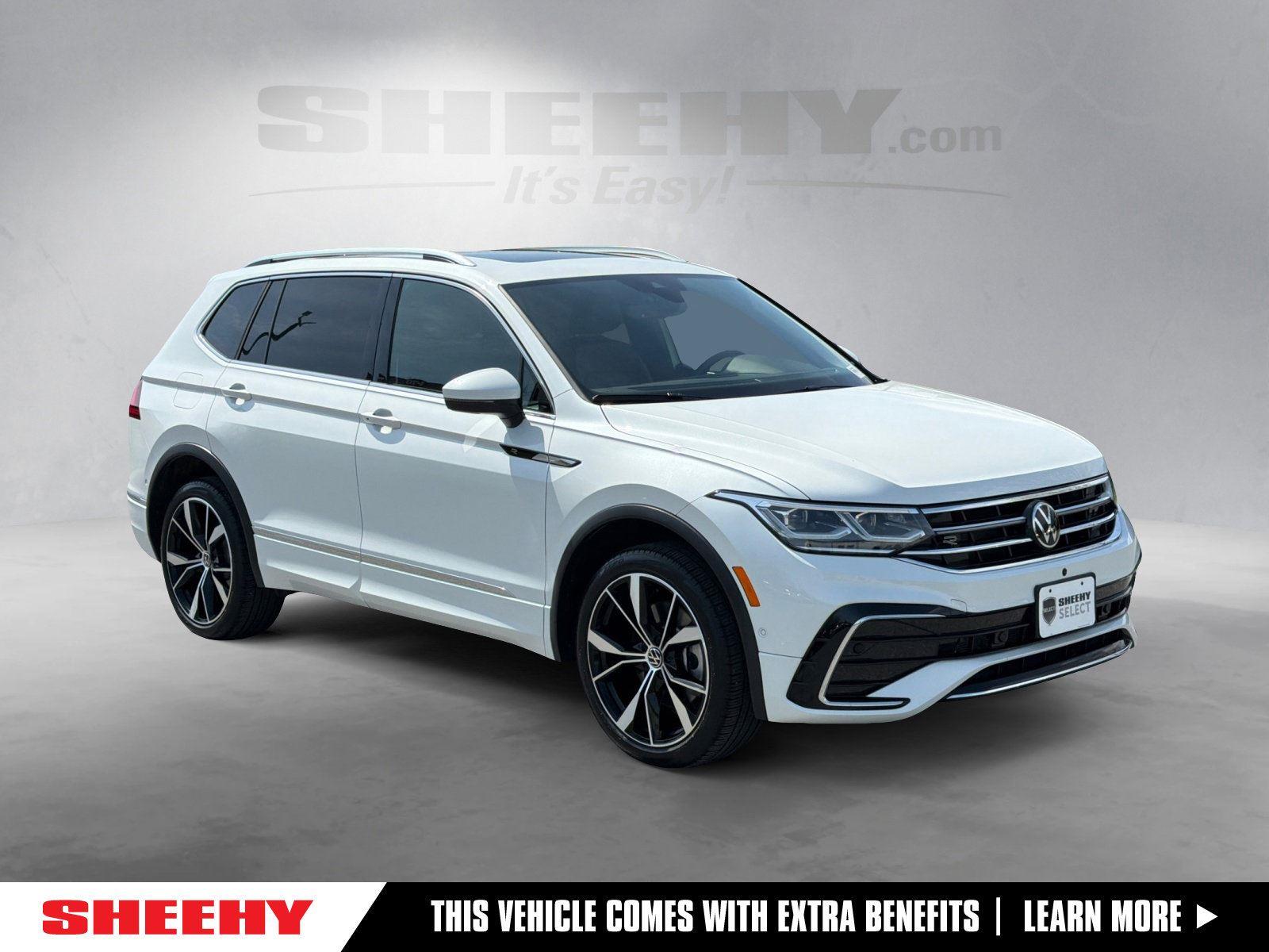 Opal White Pearl 2024 Volkswagen Tiguan SEL R-Line 4Motion SUV / Crossover All-Wheel Drive Automatic