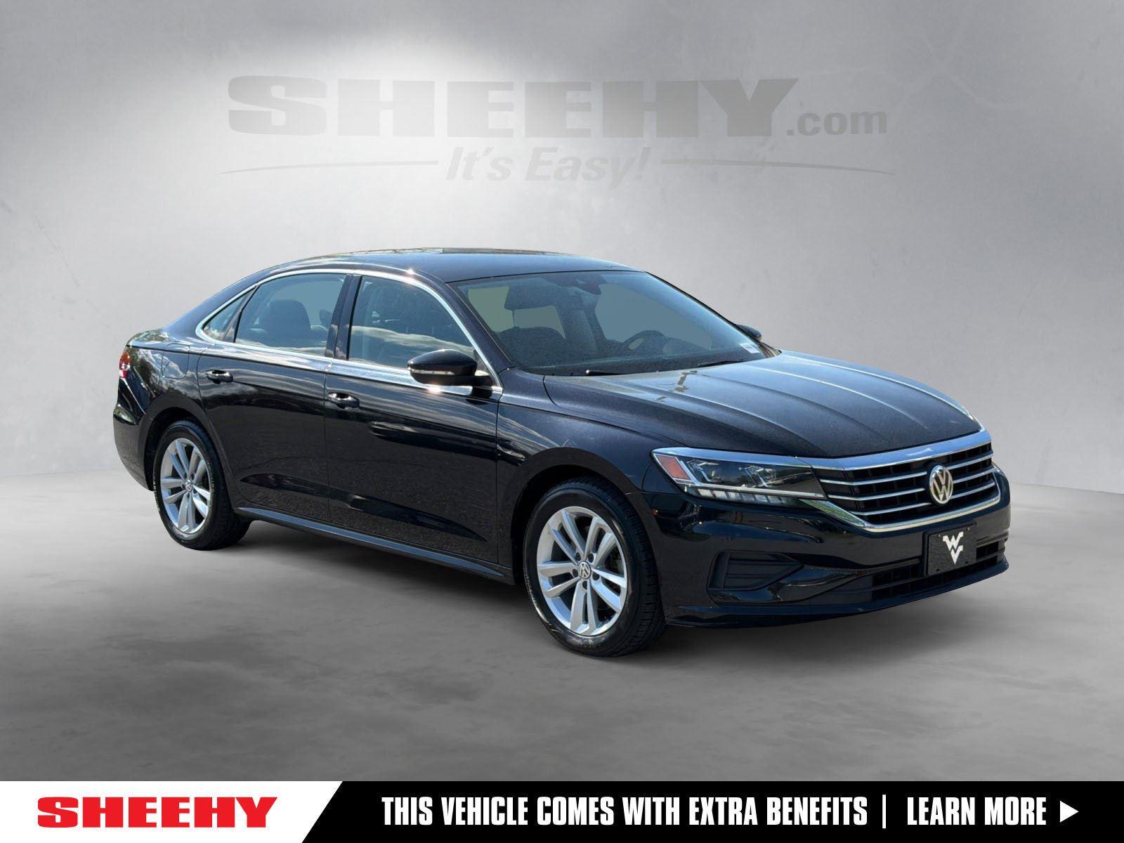 Deep Black Pearl 2020 Volkswagen Passat 2.0T SE FWD Sedan Front-Wheel Drive Automatic