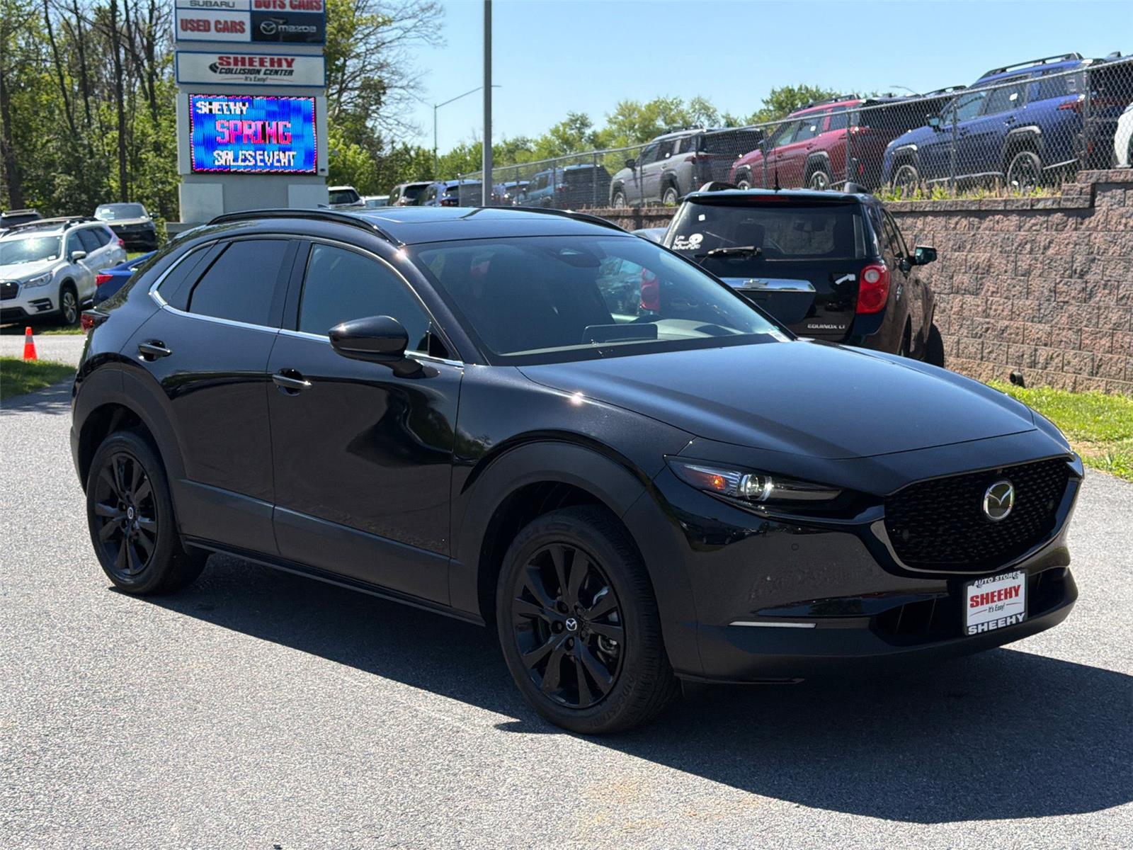 Jet Black Mica 2025 Mazda CX-30 2.5 Turbo Premium Plus AWD SUV / Crossover All-Wheel Drive Automatic