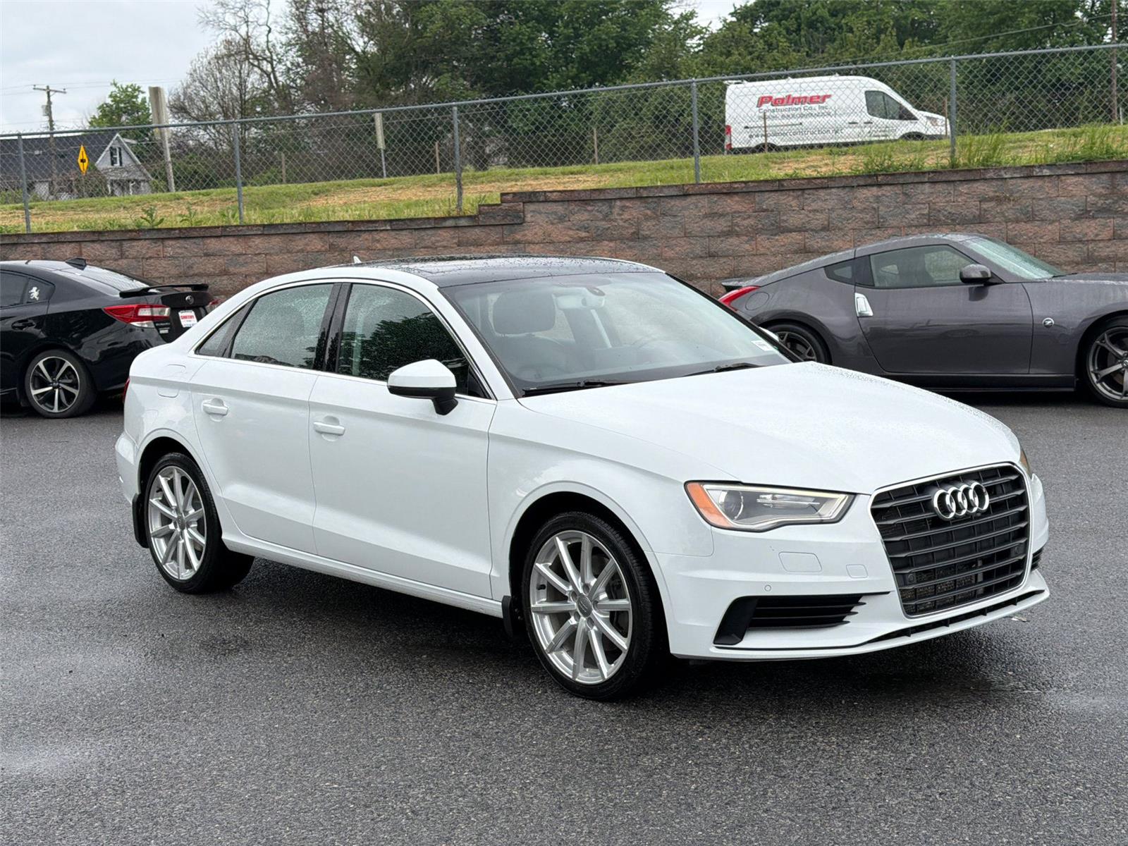 Glacier White Metallic 2016 Audi A3 2.0T quattro Premium Plus Sedan AWD Sedan All-Wheel Drive Automatic