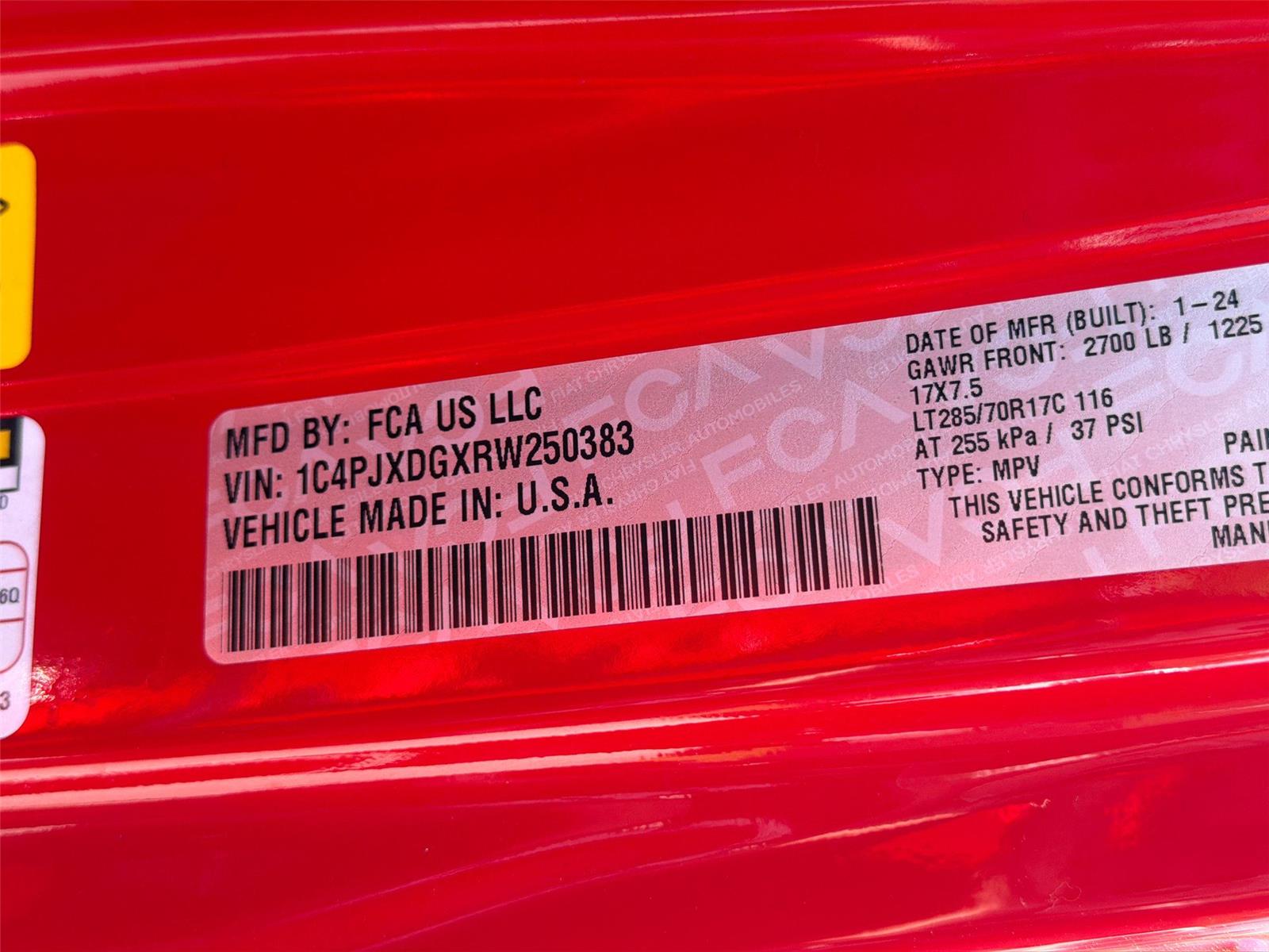 Used 2024 Firecracker Red Clearcoat Jeep Willys image 23
