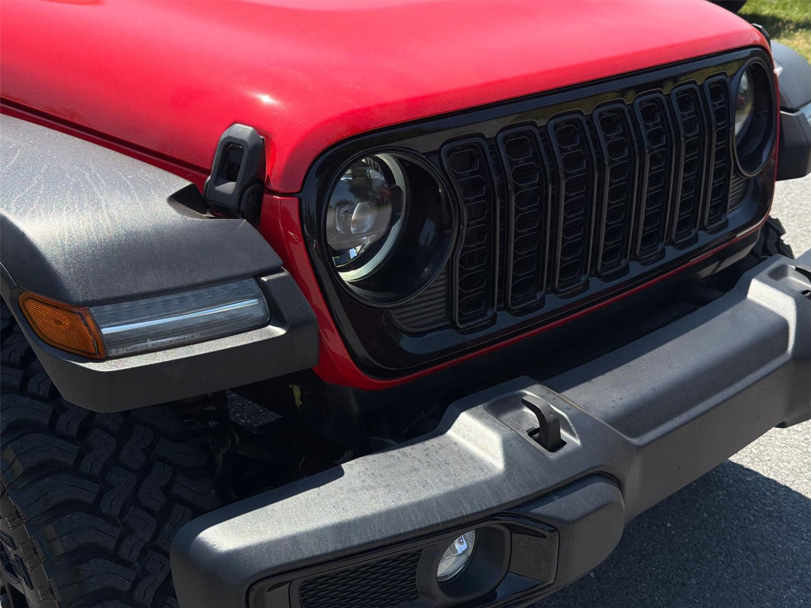 Used 2024 Firecracker Red Clearcoat Jeep Willys image 26