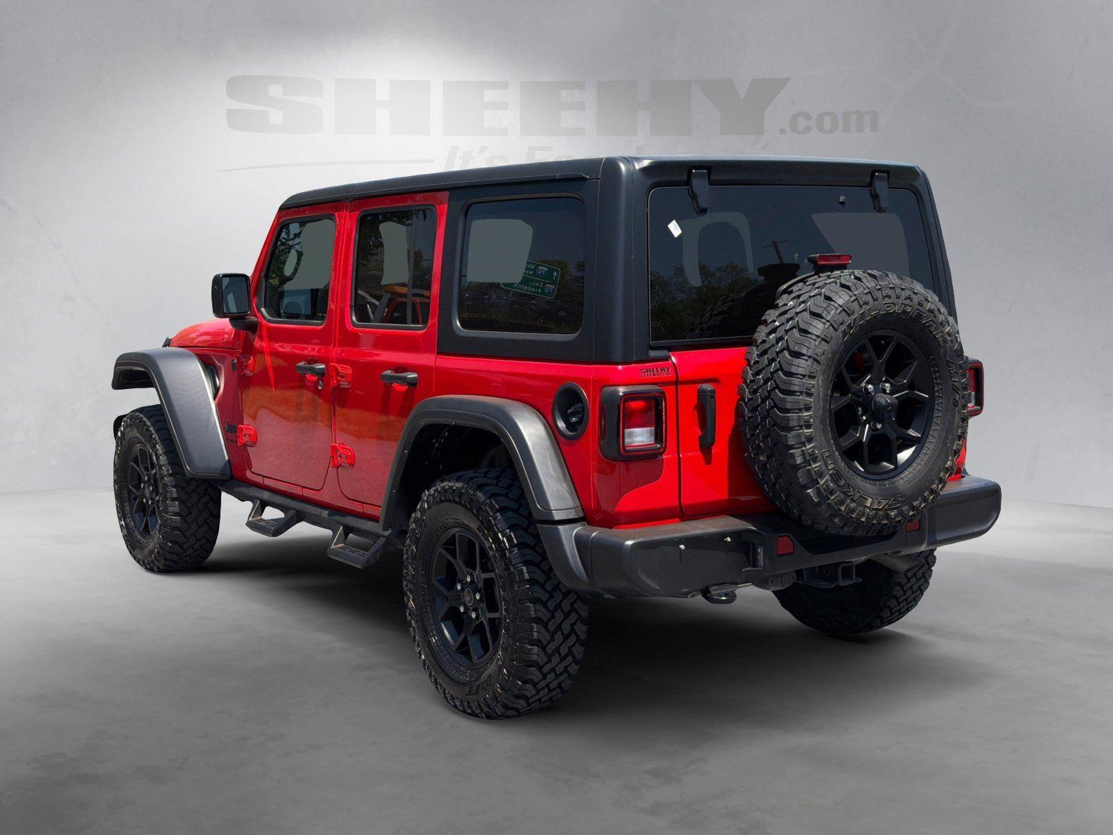 Used 2024 Firecracker Red Clearcoat Jeep Willys image 11