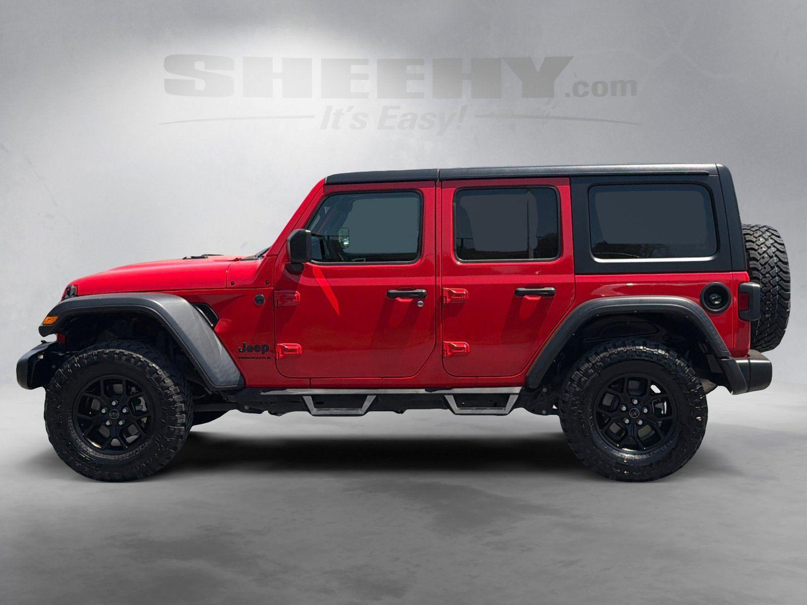 Used 2024 Firecracker Red Clearcoat Jeep Willys image 12