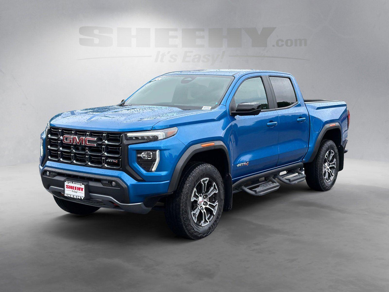 Used 2024 Dynamic Blue Metallic GMC 4WD AT4 image 14