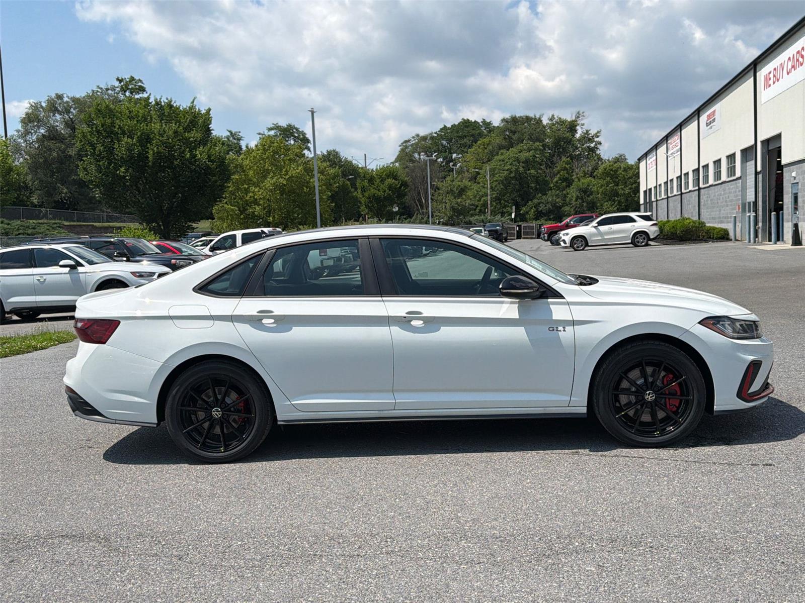 White 2026 Volkswagen Jetta GLI Sedan Front-Wheel Drive 6-Speed Manual