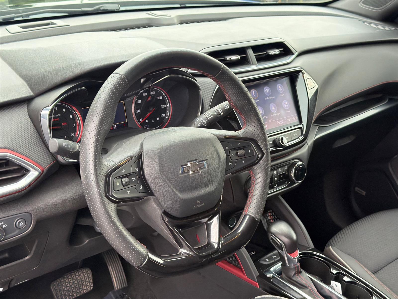 Used 2022 Mosaic Black Metallic Chevrolet RS image 35