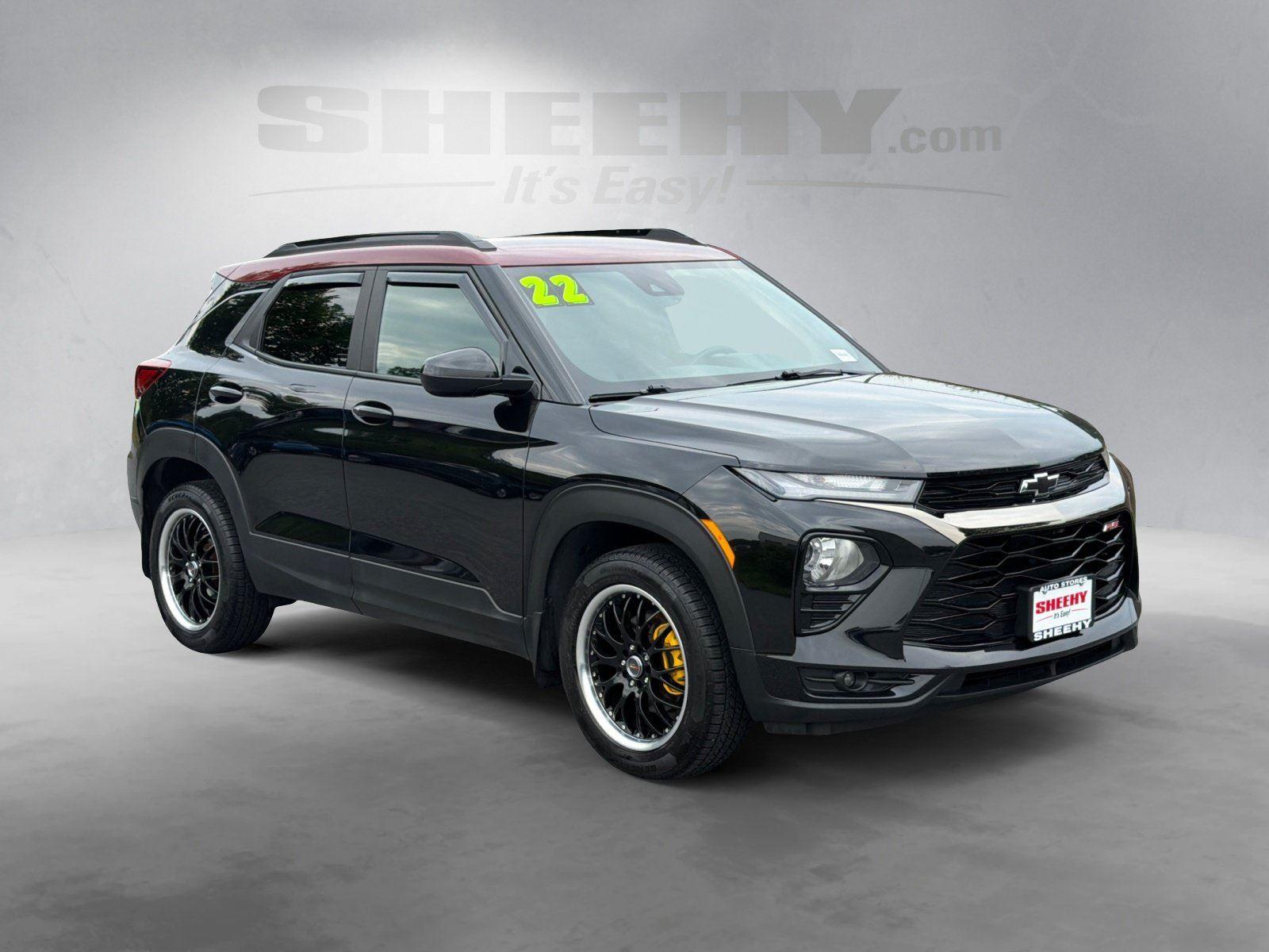 Used 2022 Mosaic Black Metallic Chevrolet RS image 2