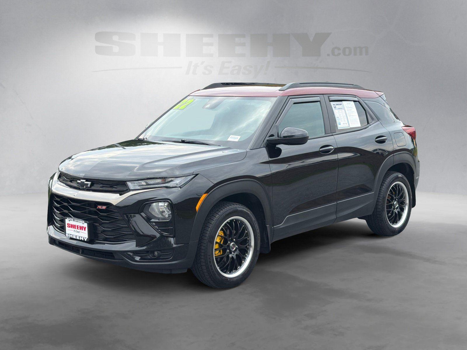 Used 2022 Mosaic Black Metallic Chevrolet RS image 14