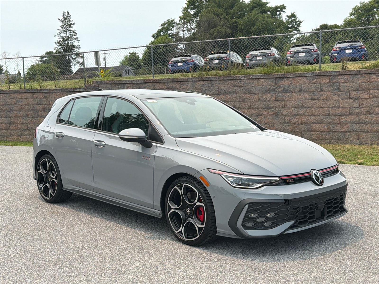 Moonstone Gray 2025 Volkswagen Golf GTI Hatchback Front-Wheel Drive Automatic