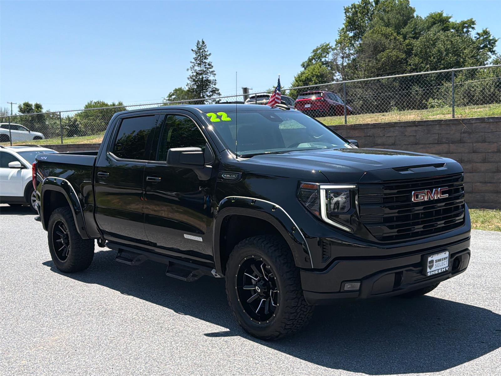 Onyx Black 2022 GMC Sierra 1500 Pickup Truck Four-Wheel Drive Automatic