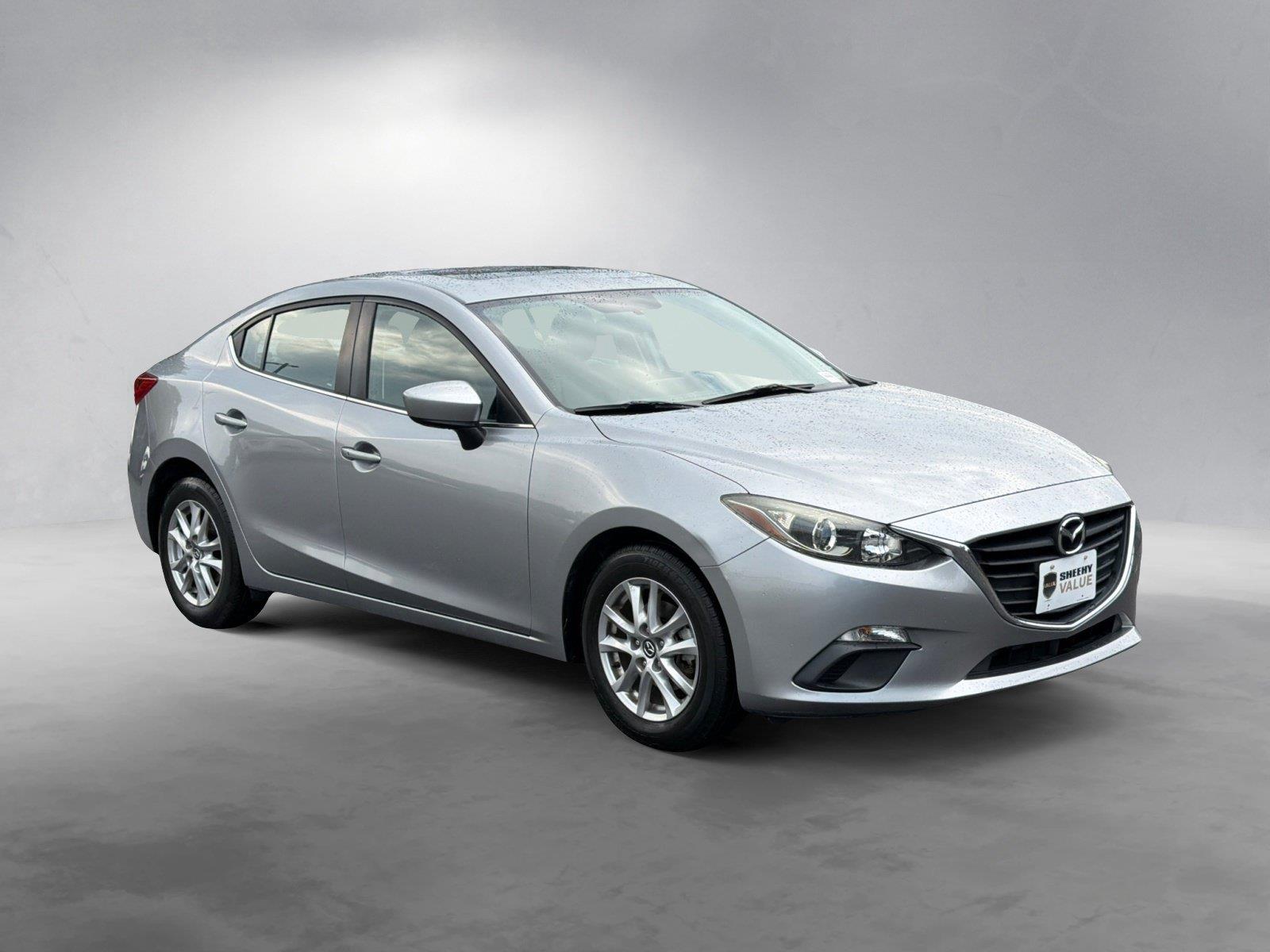 Liquid Silver Metallic 2014 Mazda MAZDA3 Sedan Front-Wheel Drive Automatic