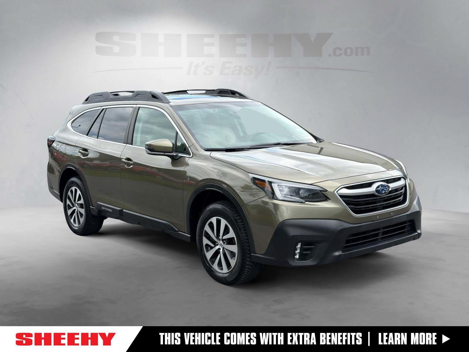 Autumn Green Metallic 2021 Subaru Outback SUV / Crossover All-Wheel Drive Continuously Variable Transmission