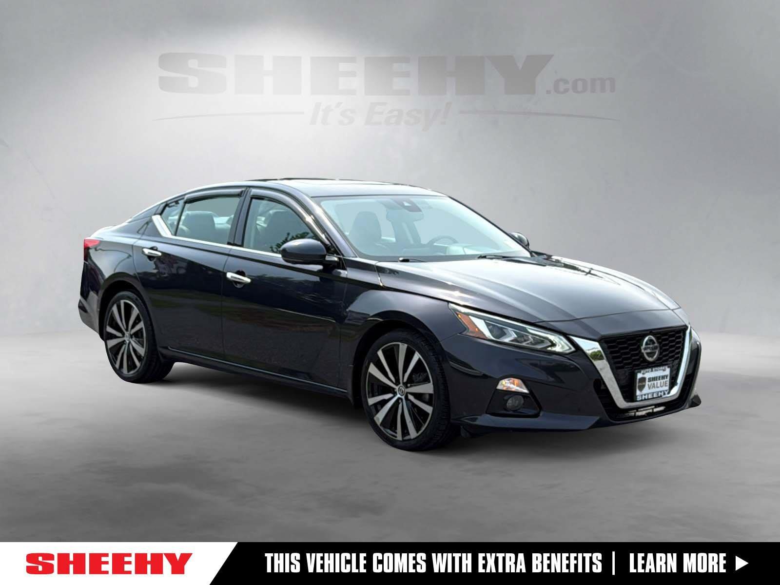 Storm Blue Metallic 2019 Nissan Altima Sedan All-Wheel Drive Continuously Variable Transmission