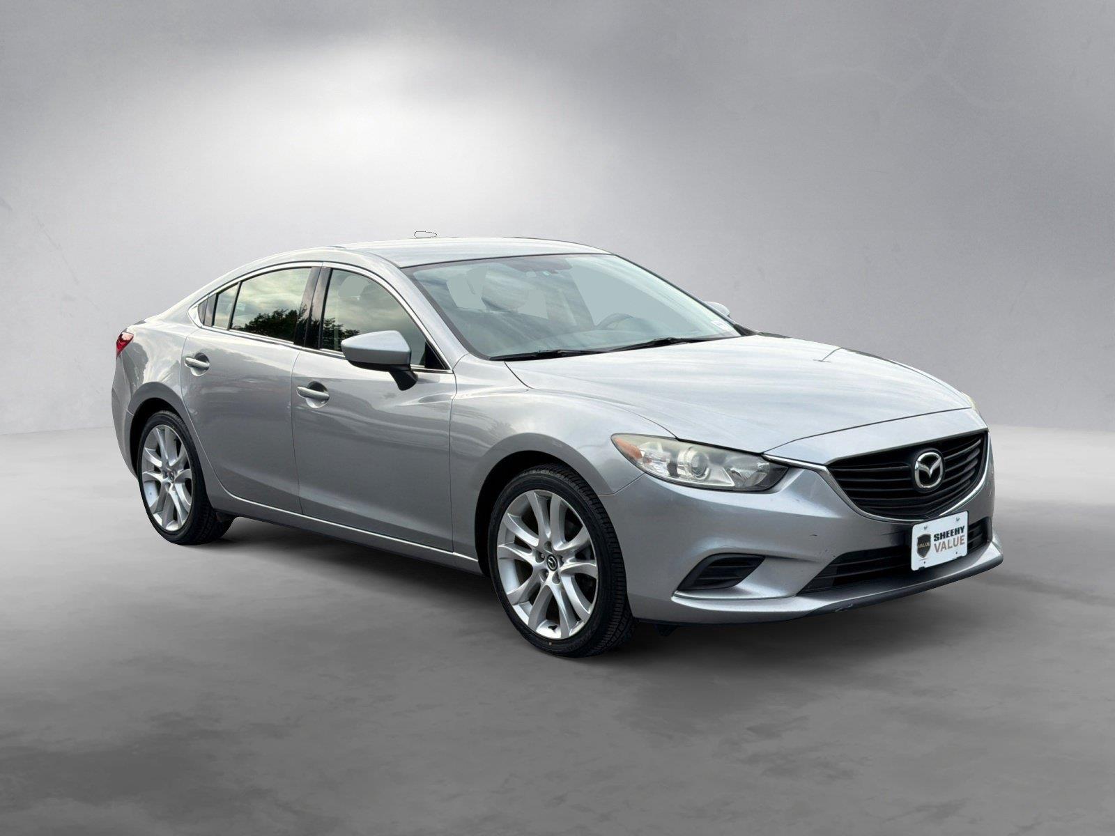 Liquid Silver Metallic 2014 Mazda MAZDA6 Sedan Front-Wheel Drive Automatic
