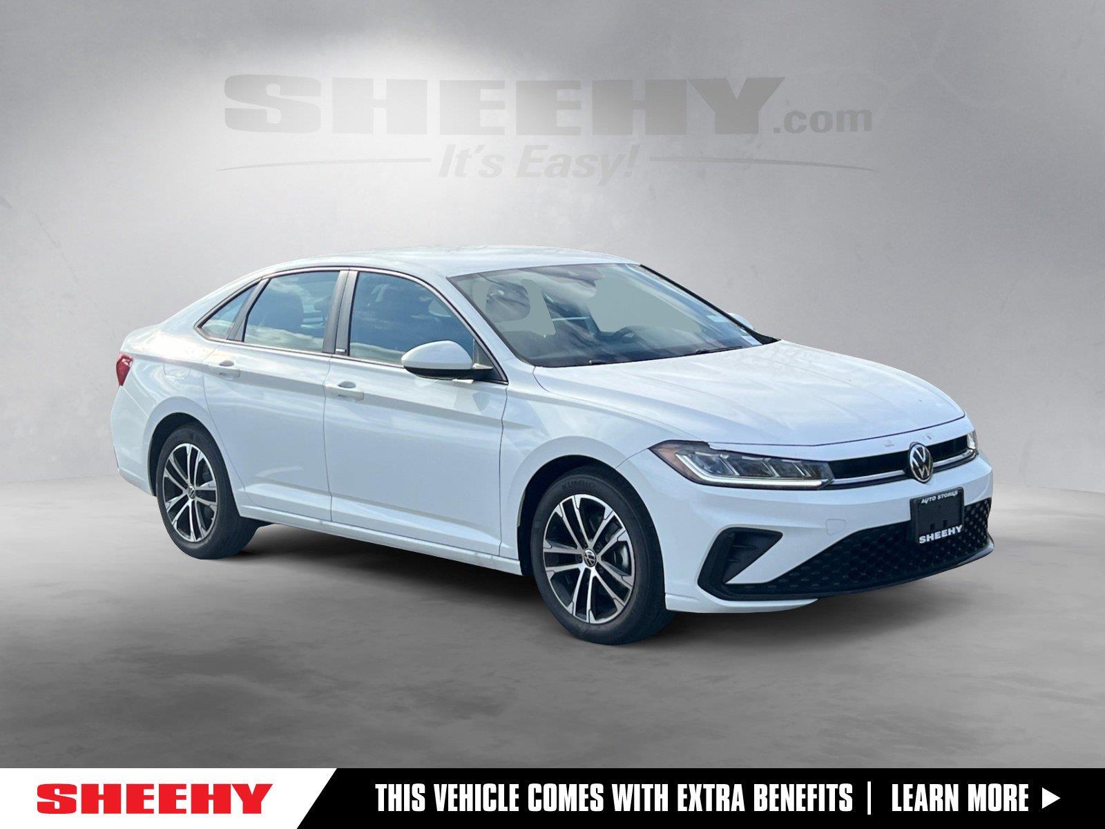 Pure White 2026 Volkswagen Jetta Sedan Front-Wheel Drive Automatic