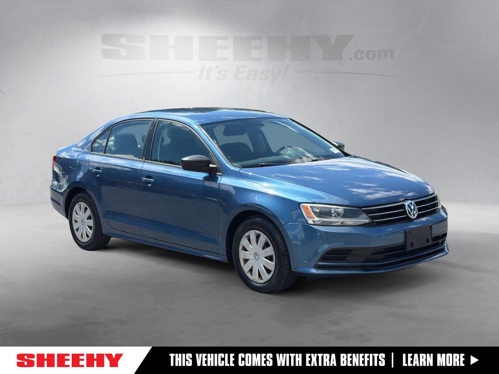 Silk Blue Metallic 2016 Volkswagen Jetta Sedan Front-Wheel Drive Automatic