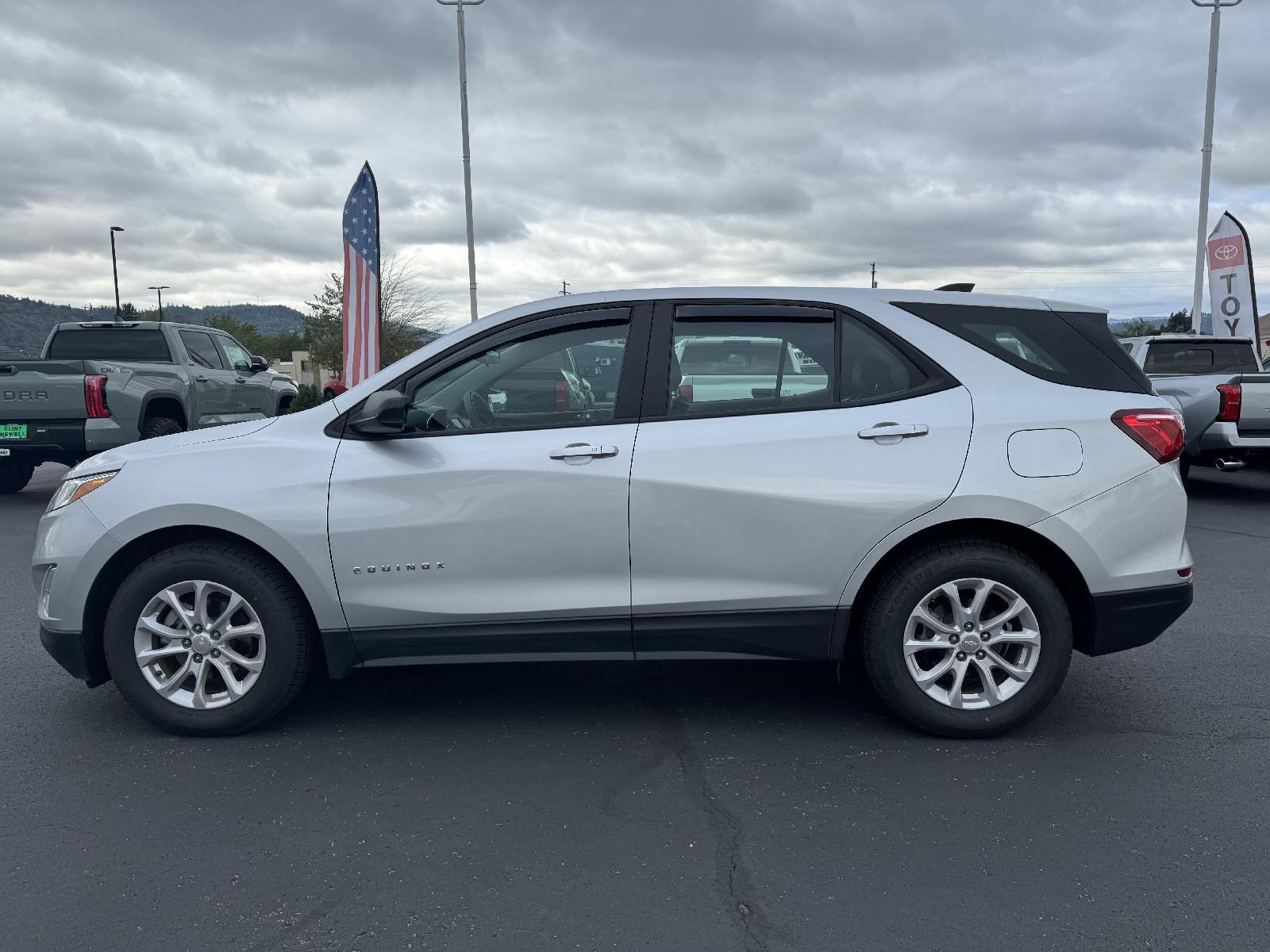 Used 2020 Chevrolet Equinox LS with VIN 3GNAXHEV7LS502138 for sale in Roseburg, OR