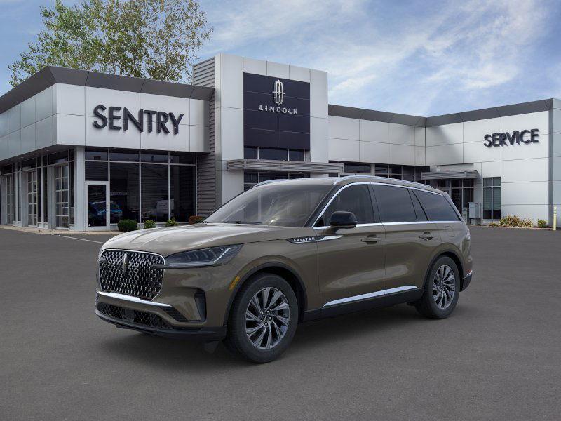 Harbor Gray Clearcoat 2025 Lincoln Aviator SUV / Crossover All-Wheel Drive Automatic