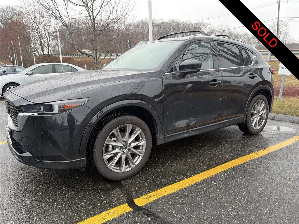 Jet Black Mica 2025 Mazda CX-5 2.5 S Premium Plus AWD SUV / Crossover All-Wheel Drive Automatic
