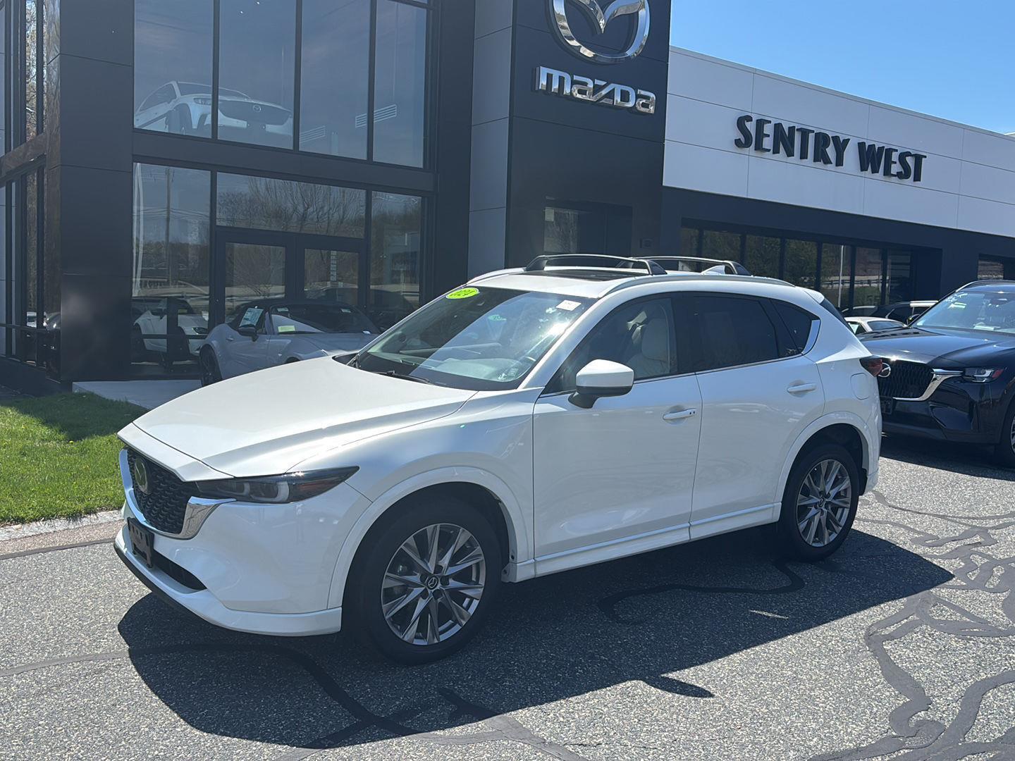 Rhodium White Metallic 2024 Mazda CX-5 2.5 S Premium AWD SUV / Crossover All-Wheel Drive Automatic