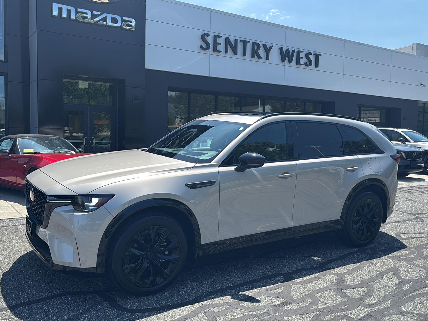 Gray (Platinum Quartz) 2026 Mazda CX-90 SUV / Crossover All-Wheel Drive Automatic