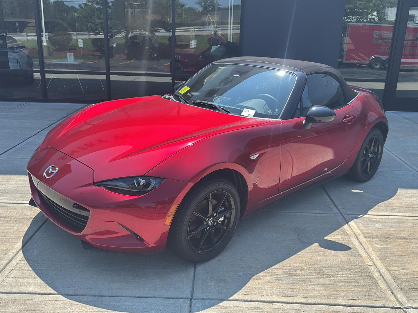 Soul Red Crystal Metallic 2026 Mazda MX-5 Miata Convertible Rear-Wheel Drive Manual