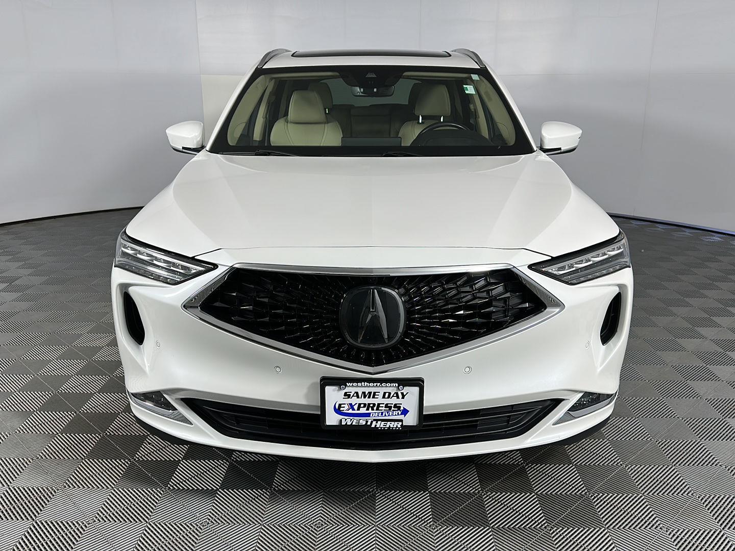 Certified Used 2023 Platinum White Pearl Acura SH-AWD w/Advance image 3