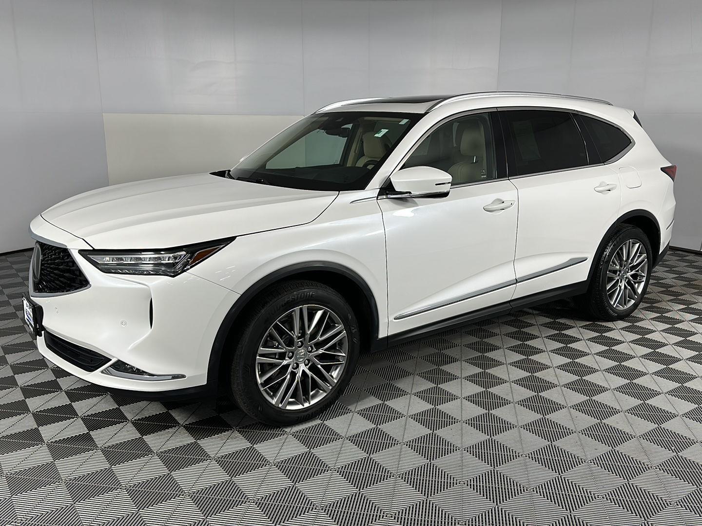 Certified Used 2023 Platinum White Pearl Acura SH-AWD w/Advance image 4