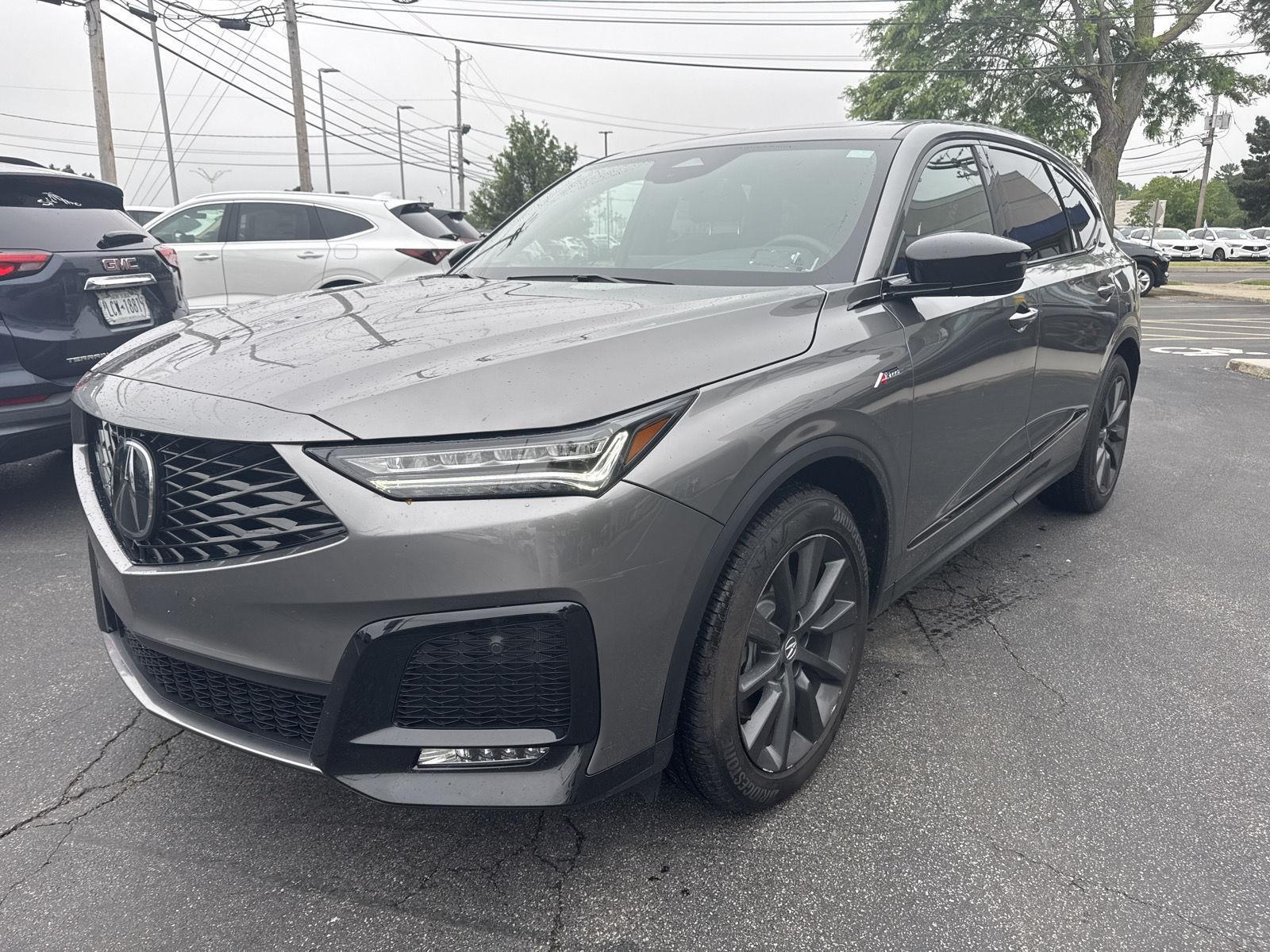 Certified Used 2025 Liquid Carbon Metallic Acura SH-AWD w/A-SPEC image 3