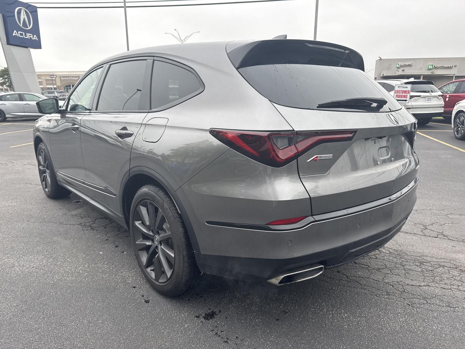 Certified Used 2025 Liquid Carbon Metallic Acura SH-AWD w/A-SPEC image 4