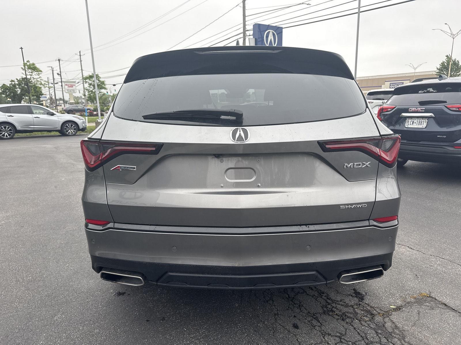 Certified Used 2025 Liquid Carbon Metallic Acura SH-AWD w/A-SPEC image 5
