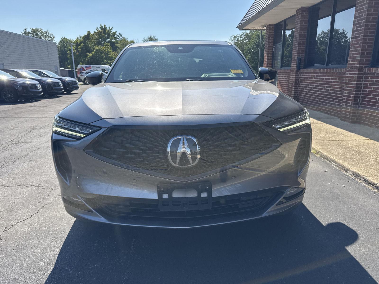 Used 2023 Liquid Carbon Metallic Acura w/A-Spec Package image 2