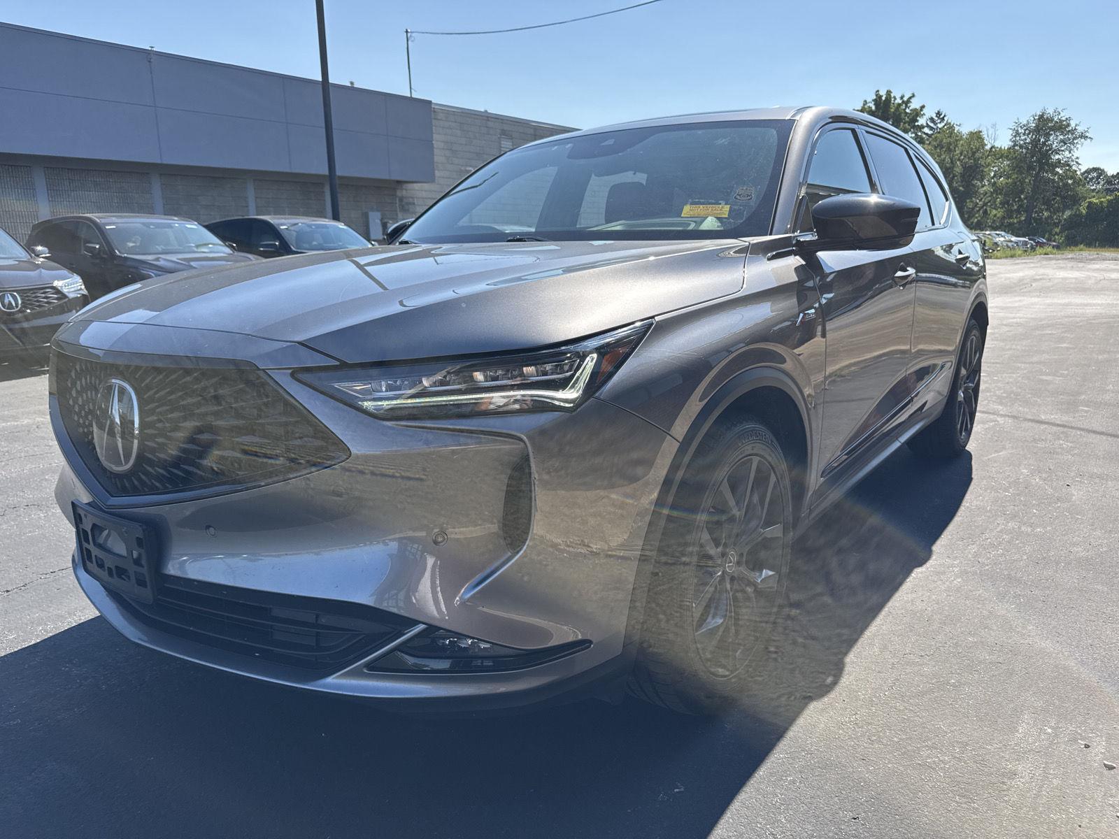 Used 2023 Liquid Carbon Metallic Acura w/A-Spec Package image 3
