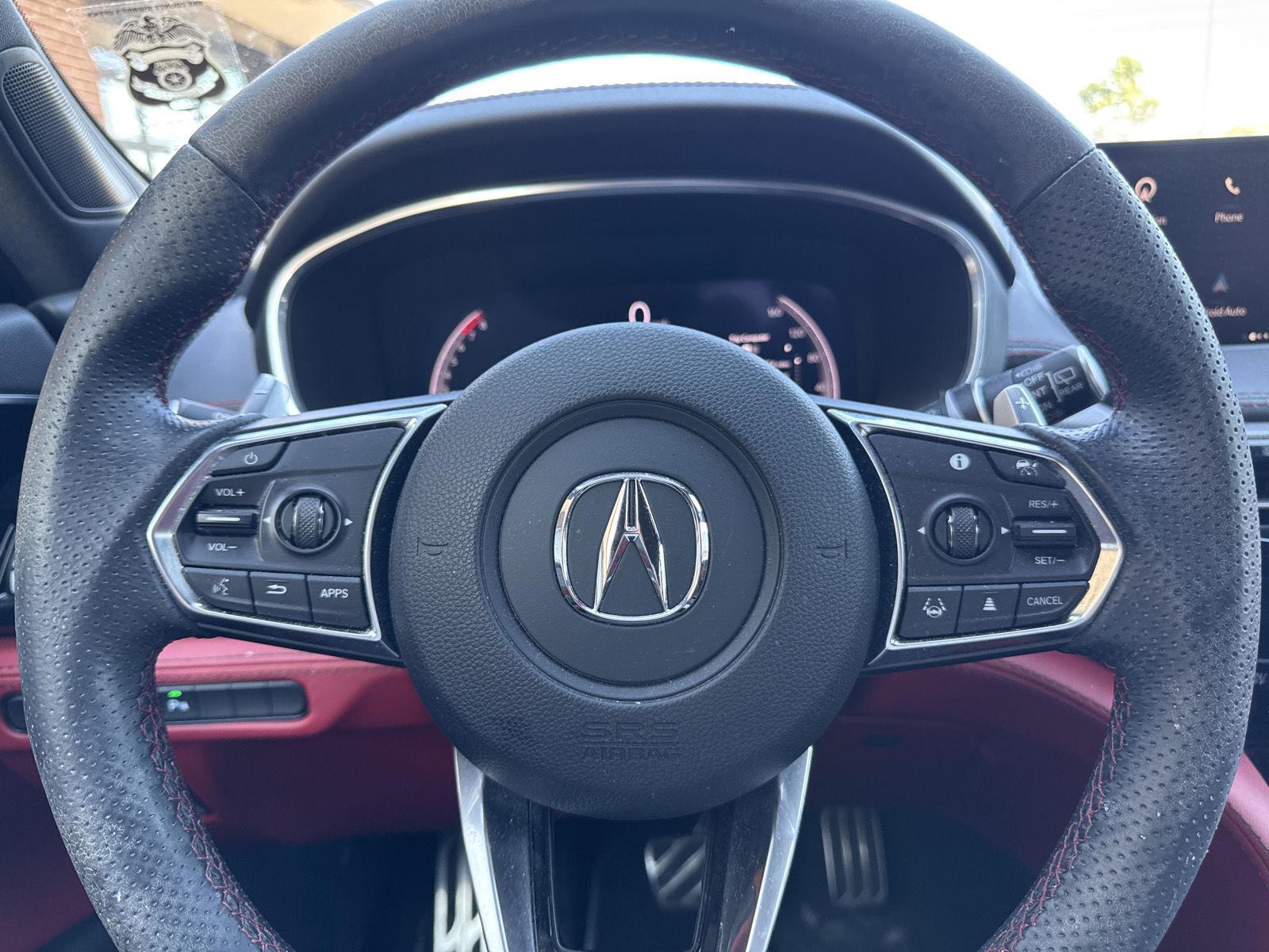 Used 2023 Liquid Carbon Metallic Acura w/A-Spec Package image 13