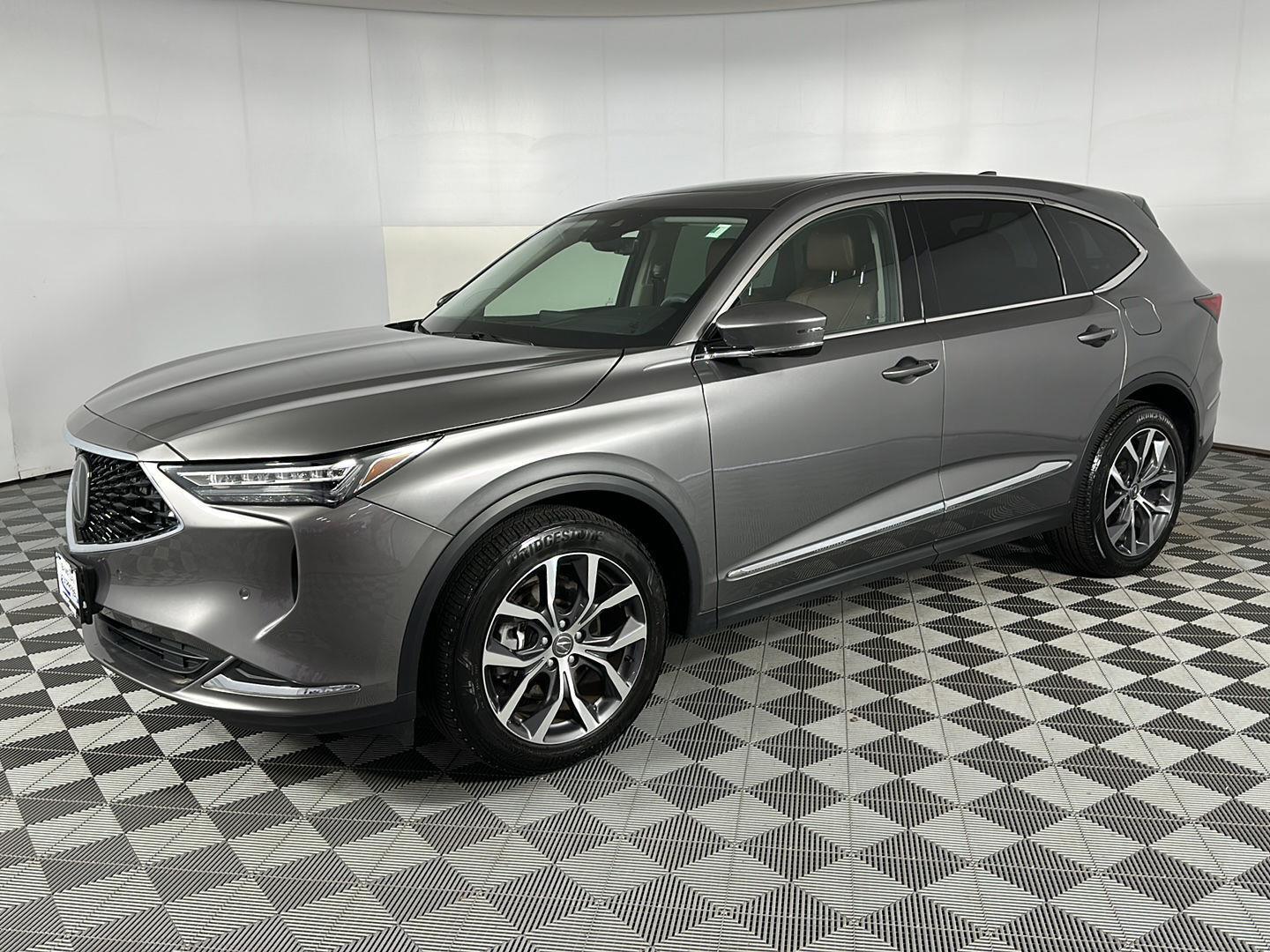 Used 2024 Liquid Carbon Metallic Acura SH-AWD w/Tech image 4