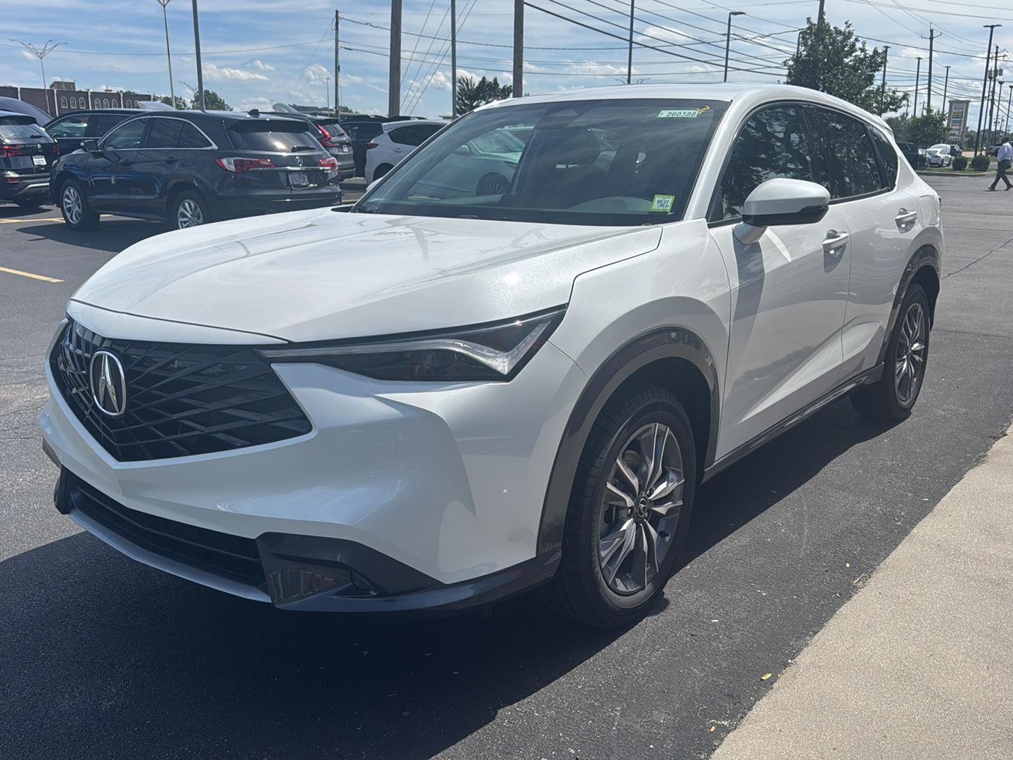 New 2026 Platinum White Pearl Acura Base image 4